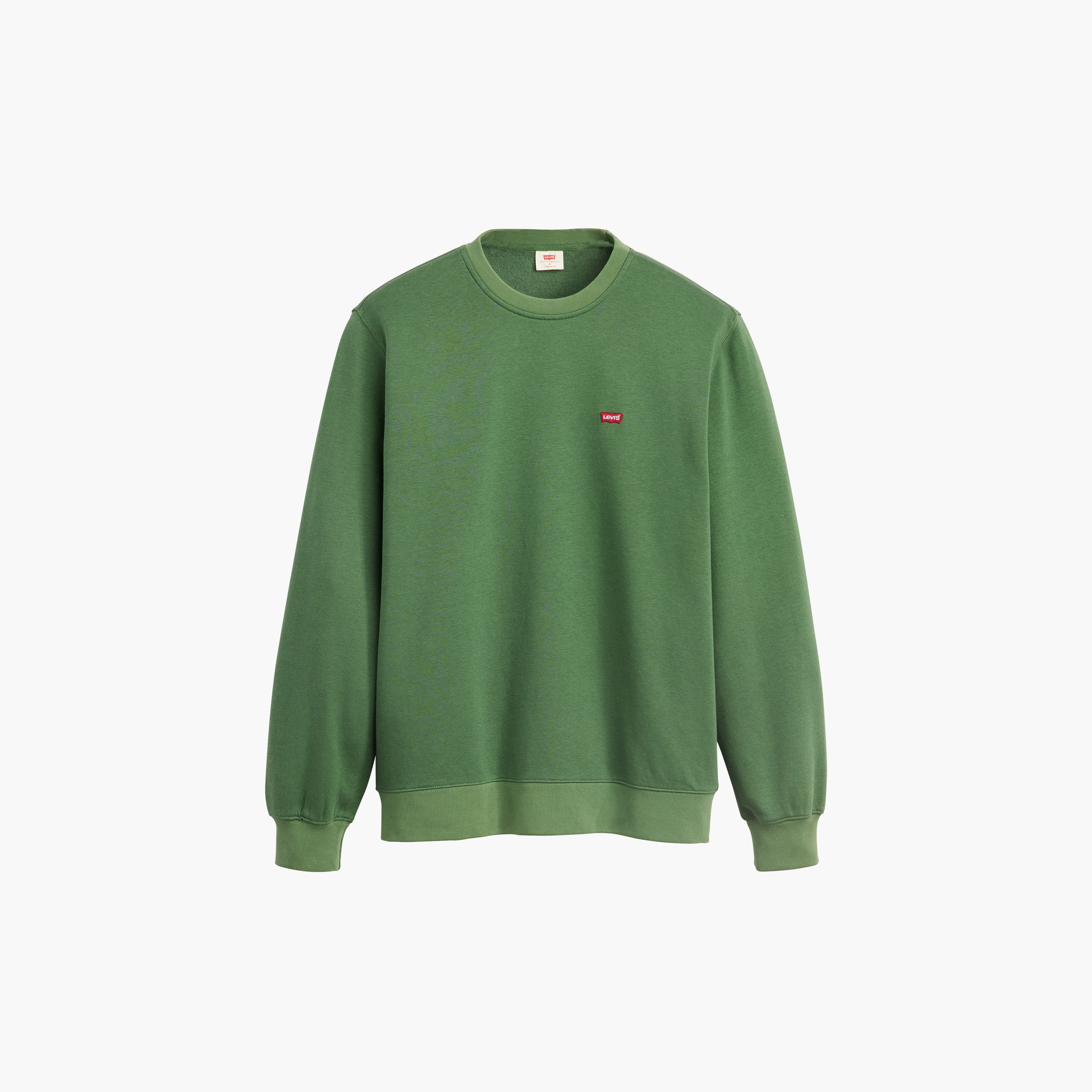 سويت شيرت رجالي بشعار برقبة دائرية وأكمام طويلة من ليفايس-men-clothing-hoodiesandsweatshirts-image-1