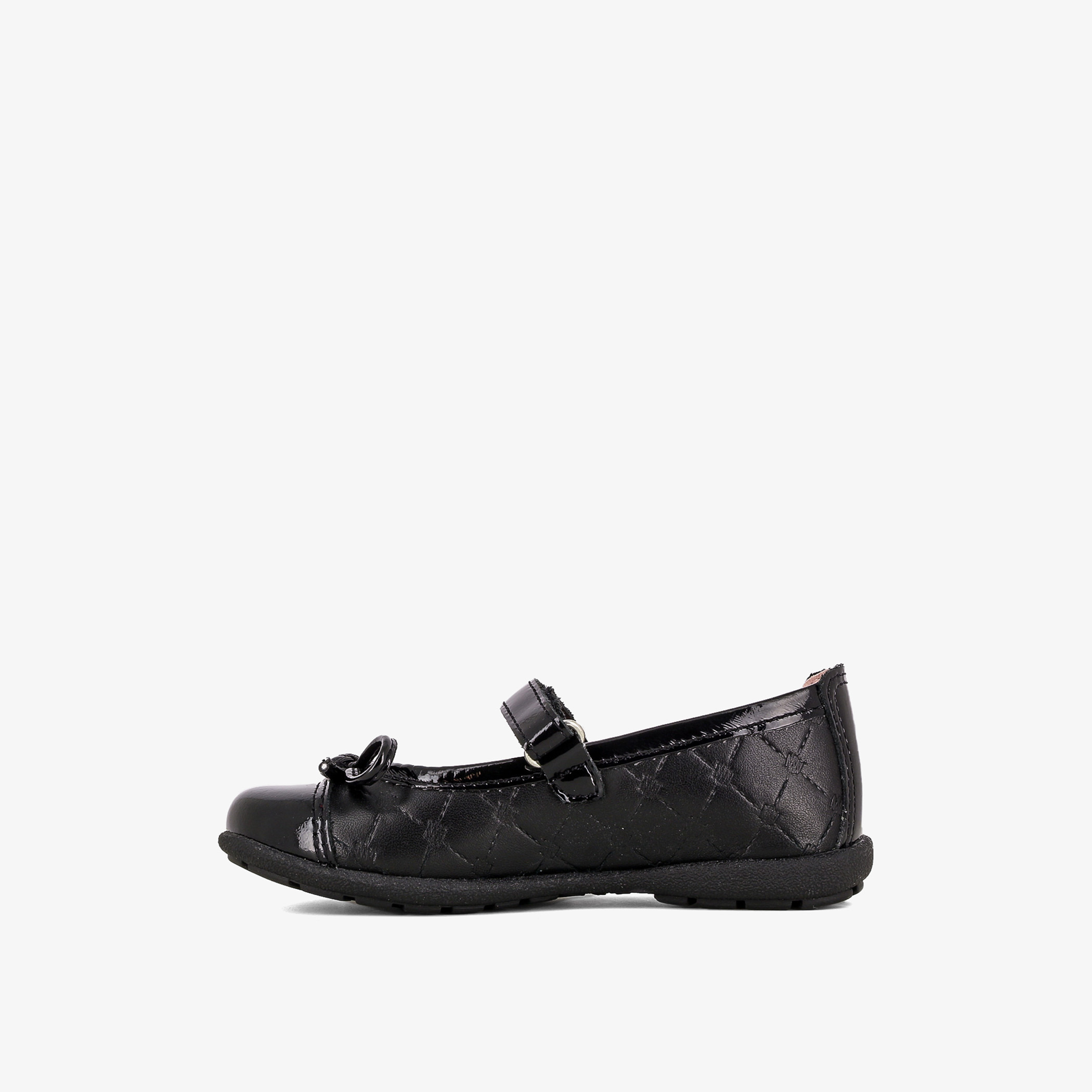 Pablosky Girls' Bow Accent Leather School Shoes with Hook and Loop Closure-girls-shoes-maryjanes-image-5
