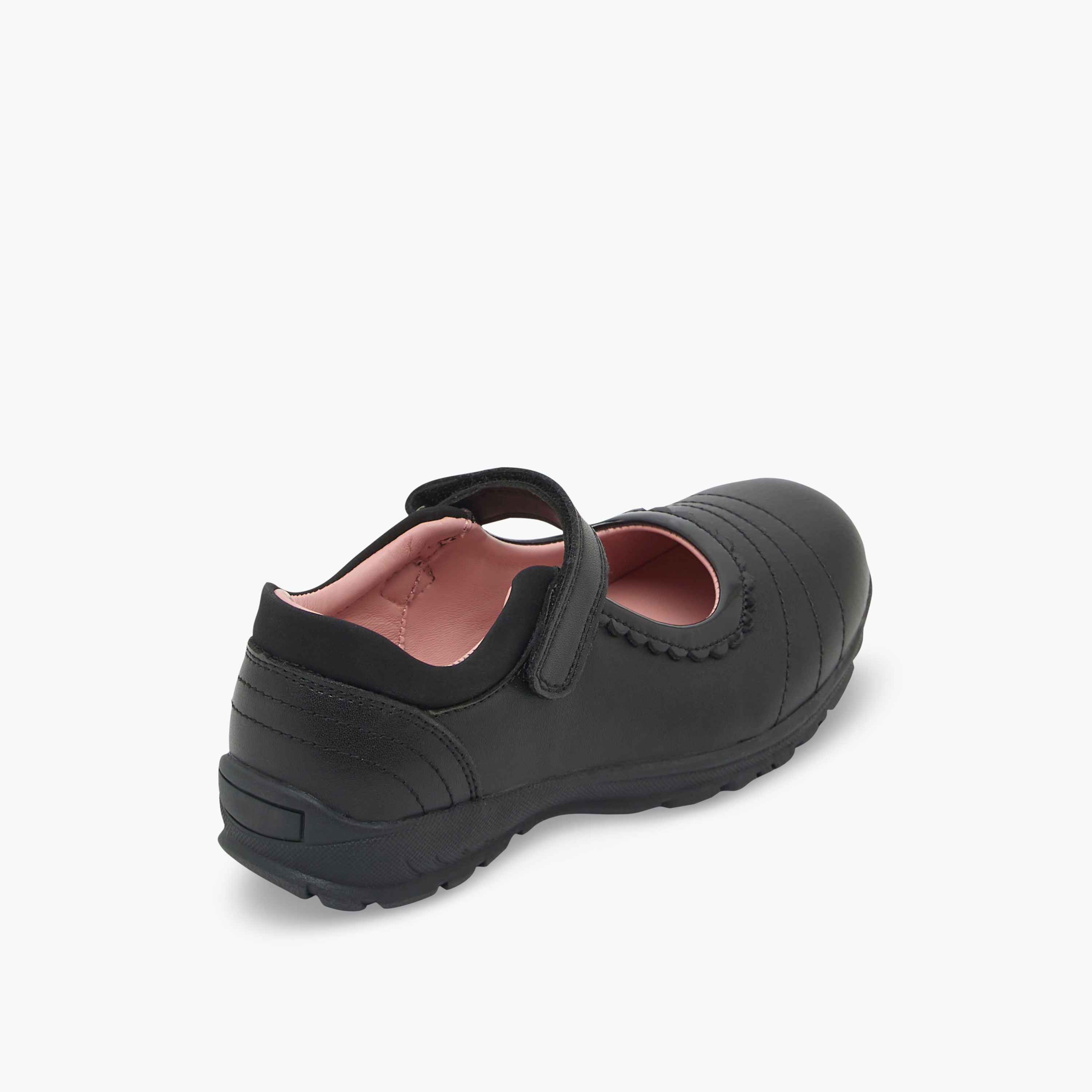 Juniors Girls Hook & Loop Mary Jane School Shoes-girls-shoes-maryjanes-image-6