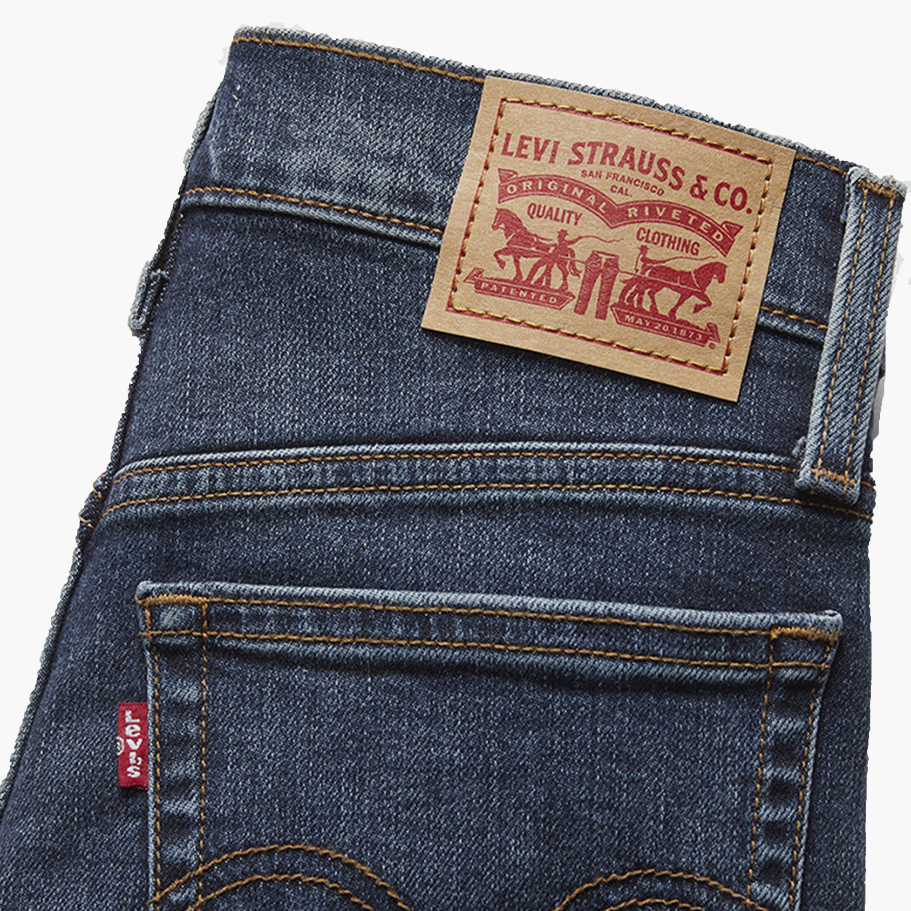 سروال جينز من ليفايس للنساء أزرق بخمسة جيوب، الطول الداخلي 30-women-clothing-bottoms-jeans-image-3