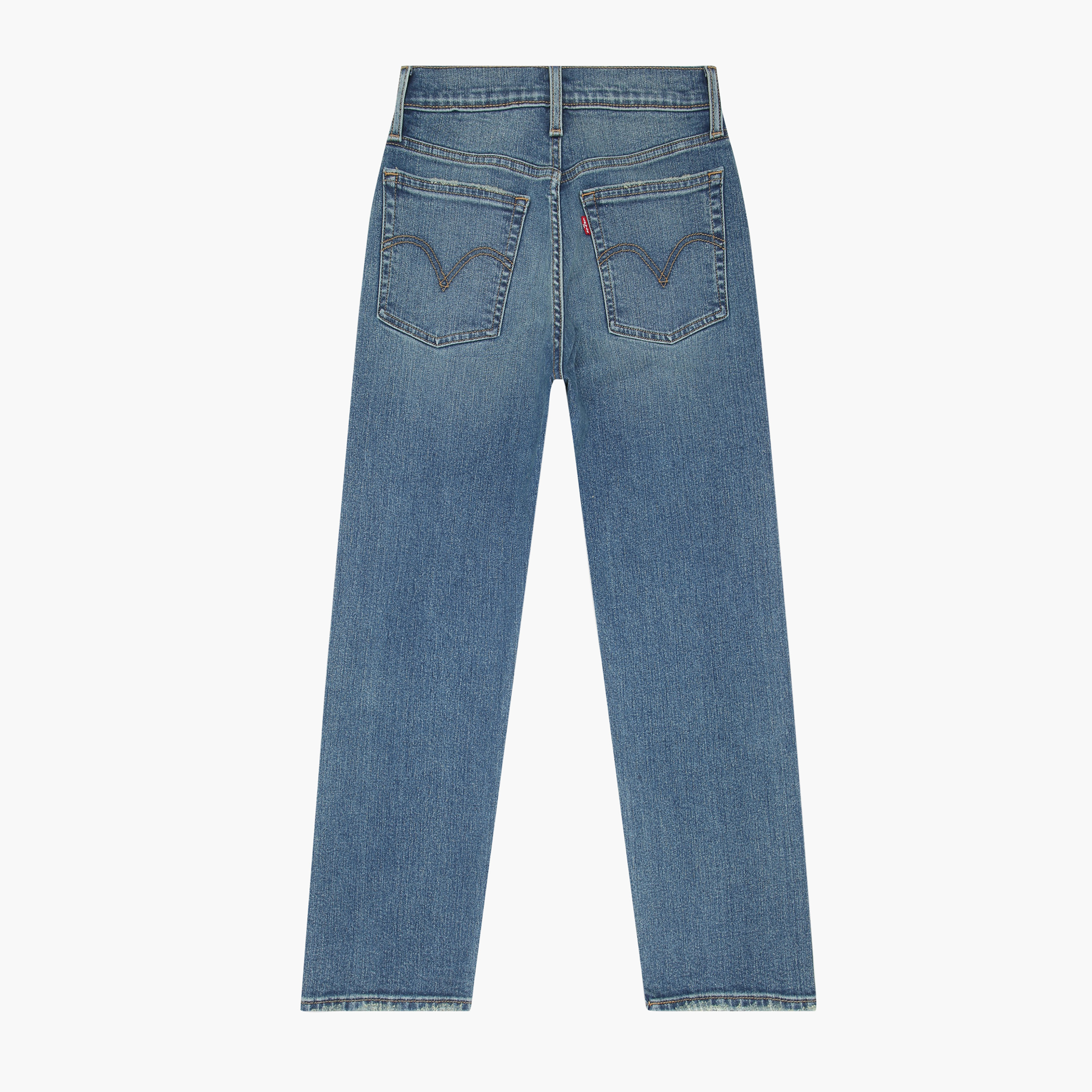 Levi's Straight Fit Blue Washed Women's Jeans Inseam 30-women-clothing-bottoms-jeans-image-5