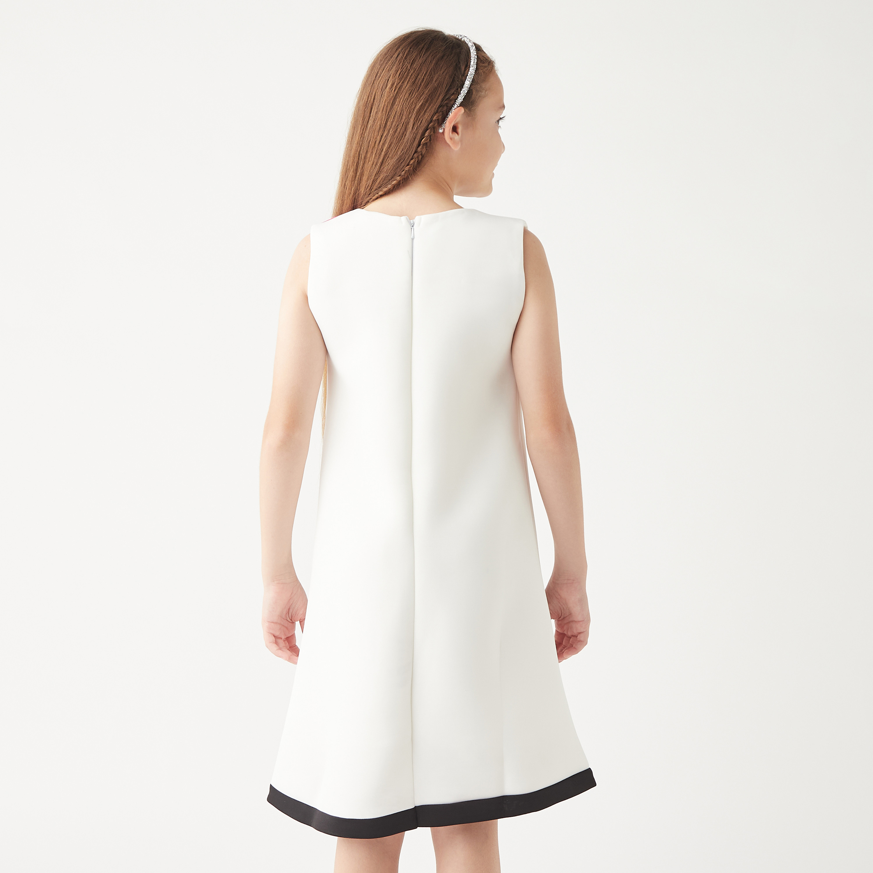 فستان دون أكمام بقوالب ملونة من ليتل جولدن أبل-girls-clothing-dressesandjumpsuits-image-3
