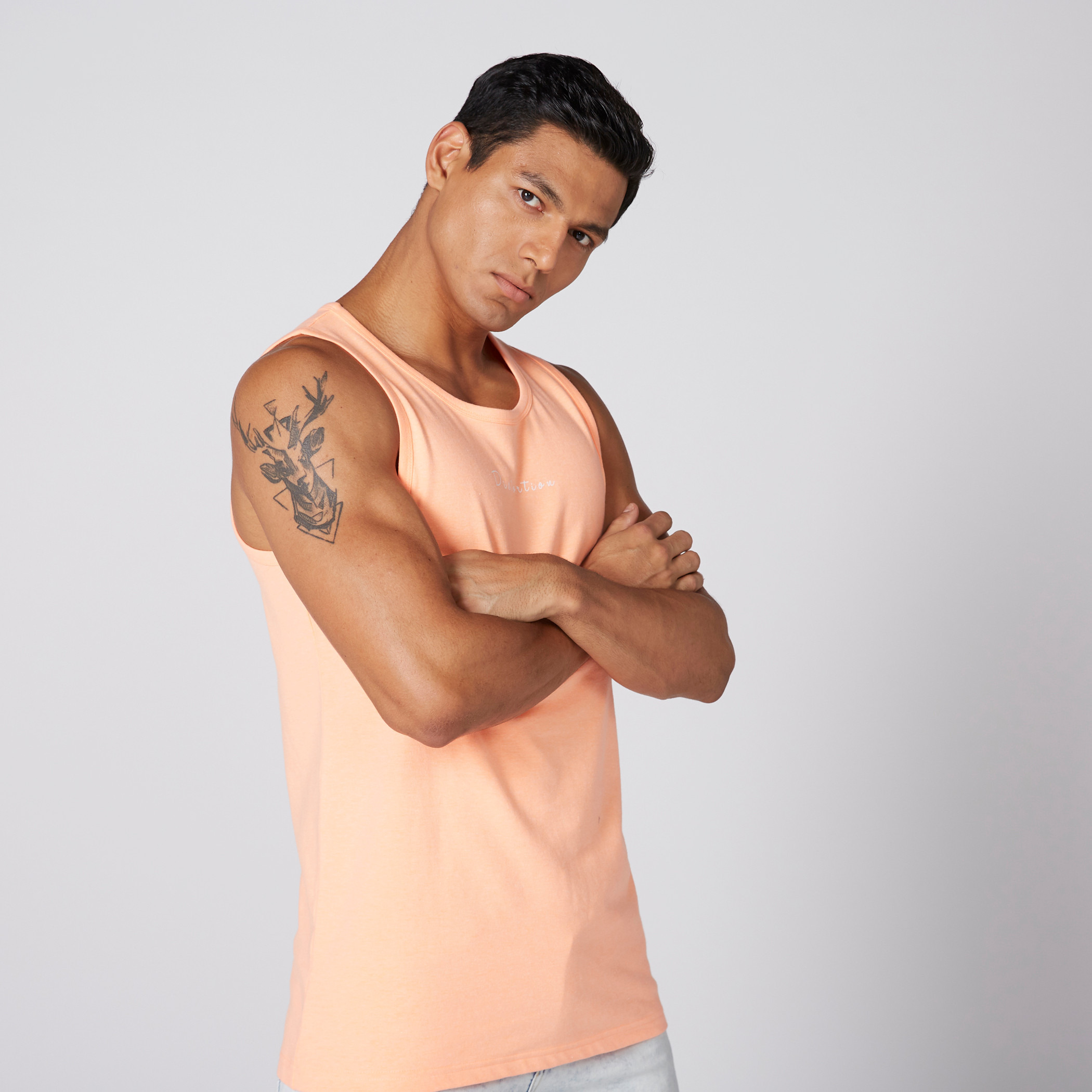 Sleeveless Vest  with Round Neck-men-clothing-tshirtsandpolos-vests-image-1