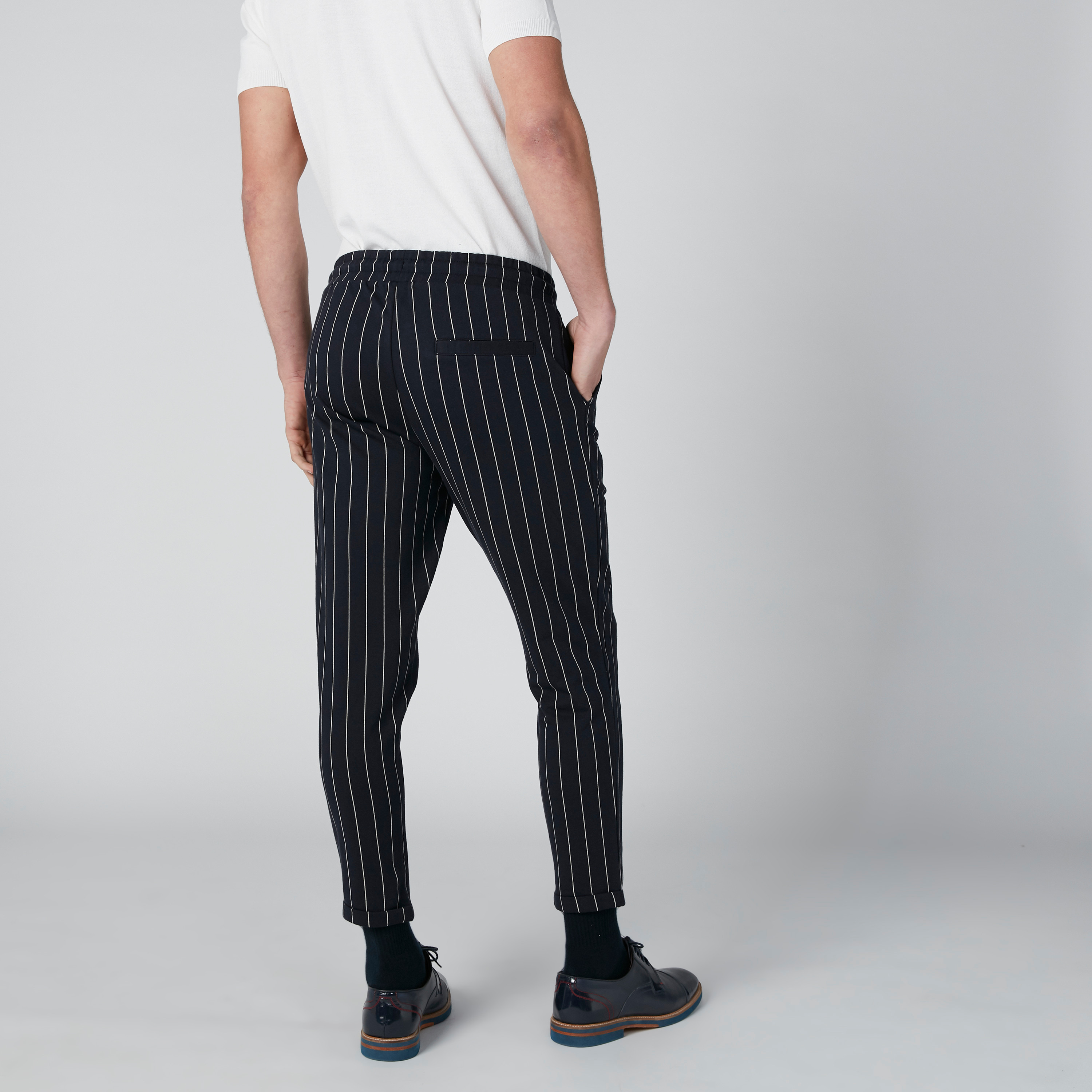 Striped Full Length Pants with Drawstring and Pocket Detail-men-clothing-bottoms-trousersandchinos-trousers-image-2