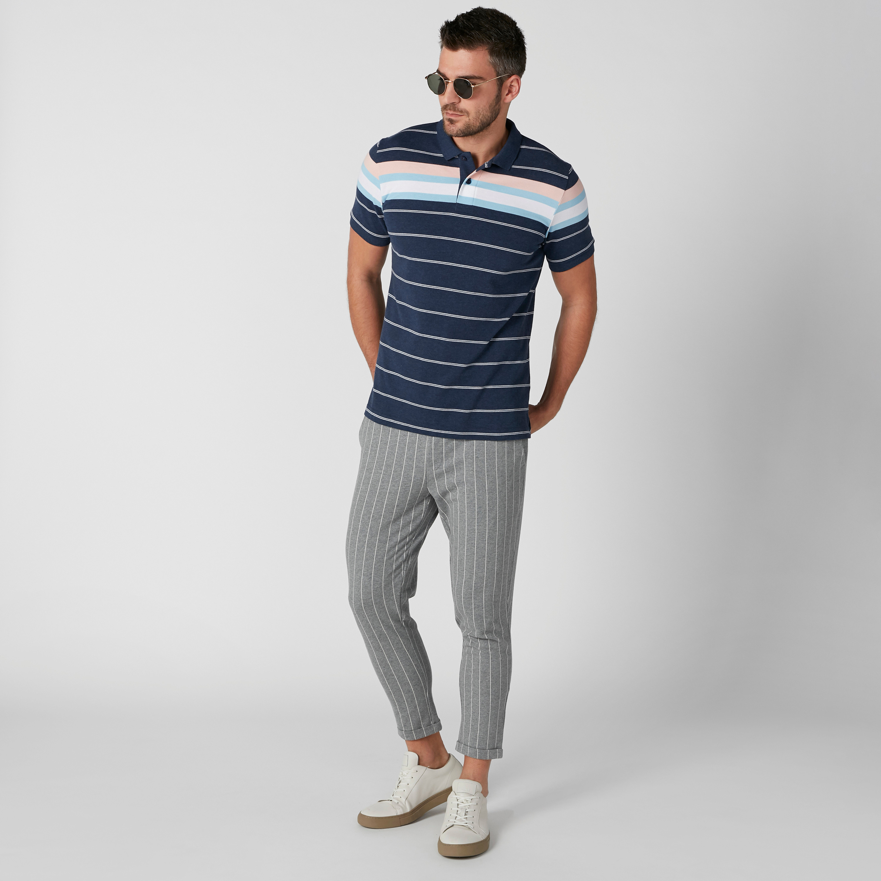 بنطال رياضي طويل مقلّم برباط وجيوب-men-clothing-bottoms-trousersandchinos-trousers-image-9