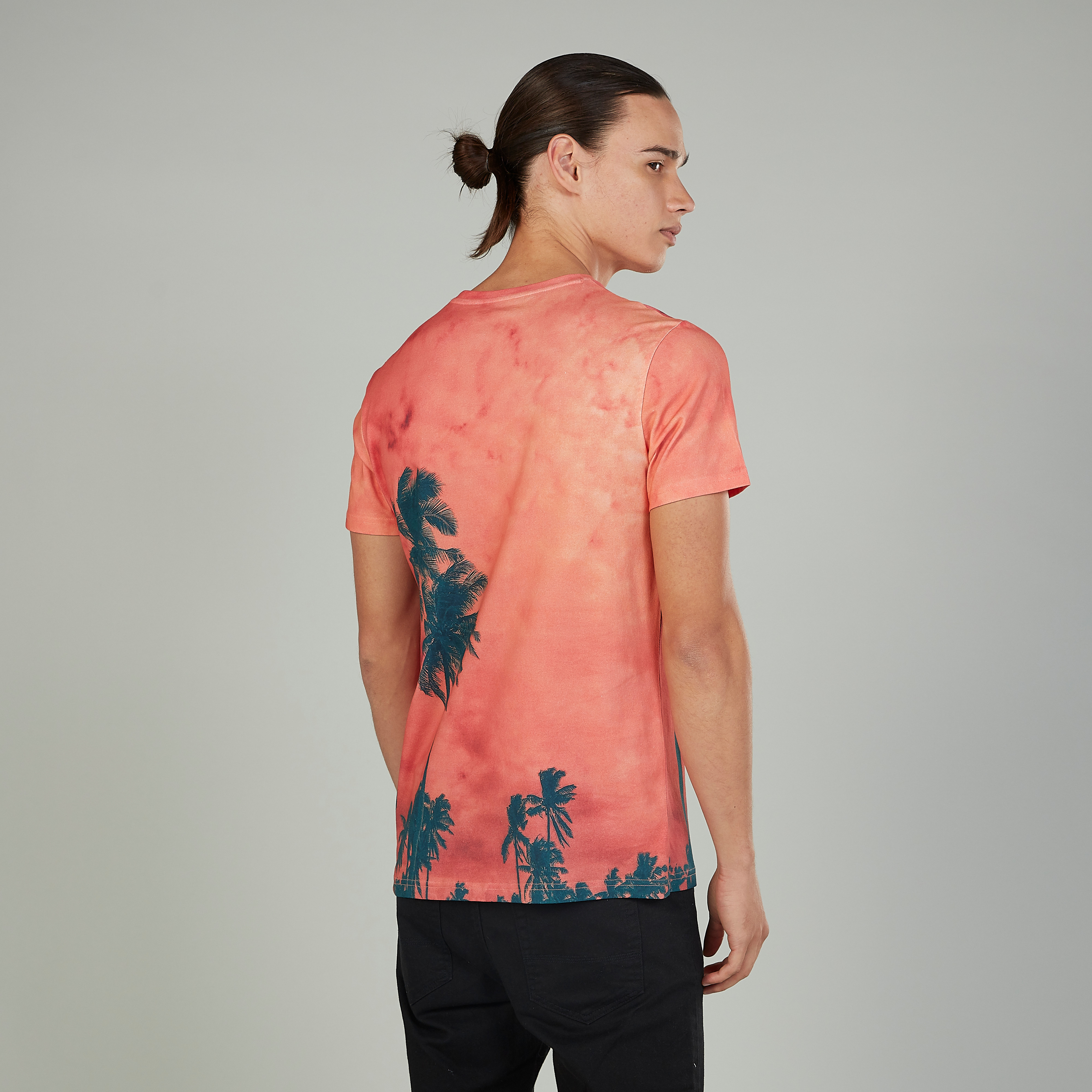 Print T-shirt with Round Neck and Short Sleeves-men-clothing-tshirtsandpolos-tshirts-image-4