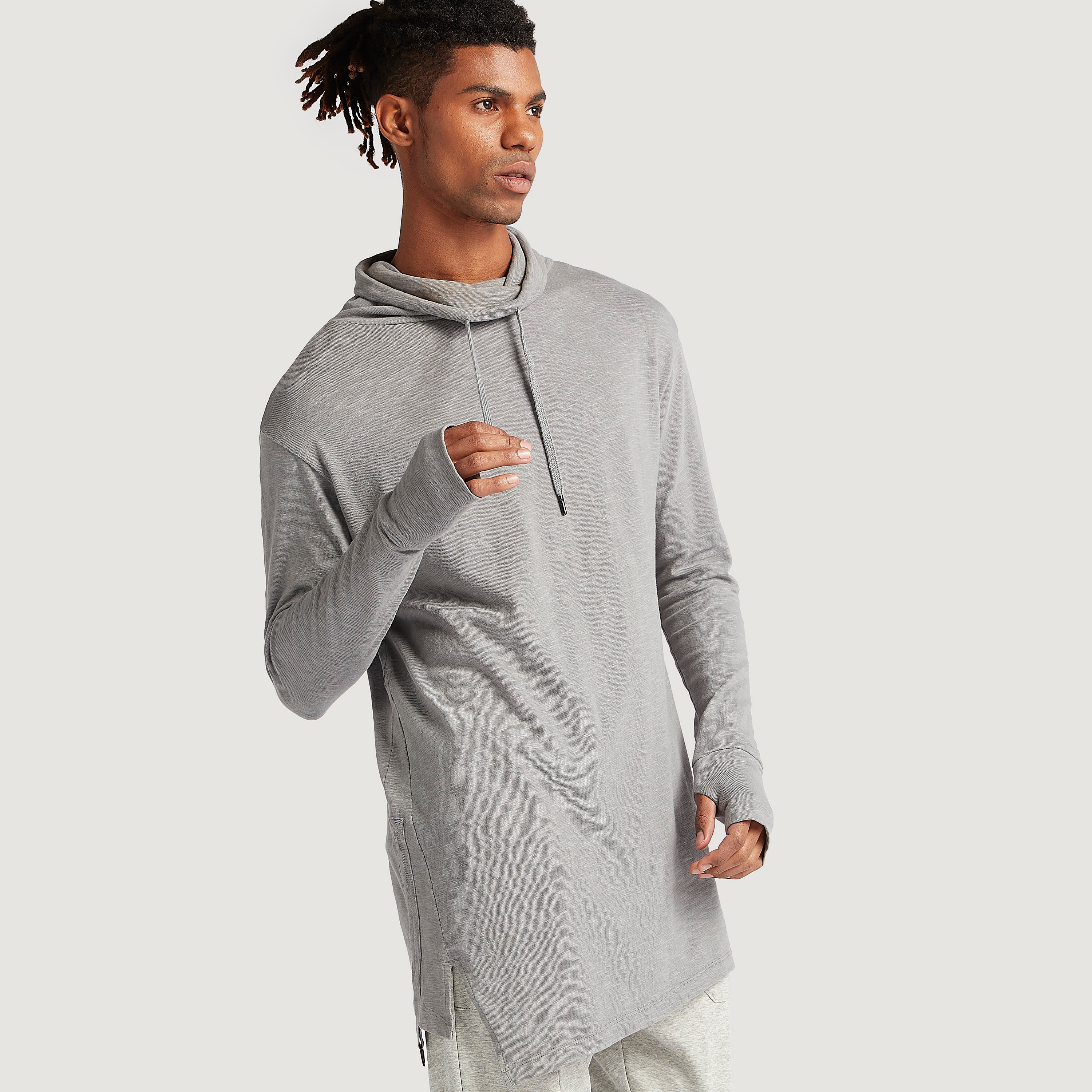 Longline sweater mens hotsell