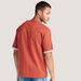 Solid T-shirt with Chest Pocket and Crew Neck-T Shirts-thumbnailMobile-3