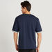Solid T-shirt with Chest Pocket and Crew Neck-T Shirts-thumbnailMobile-3