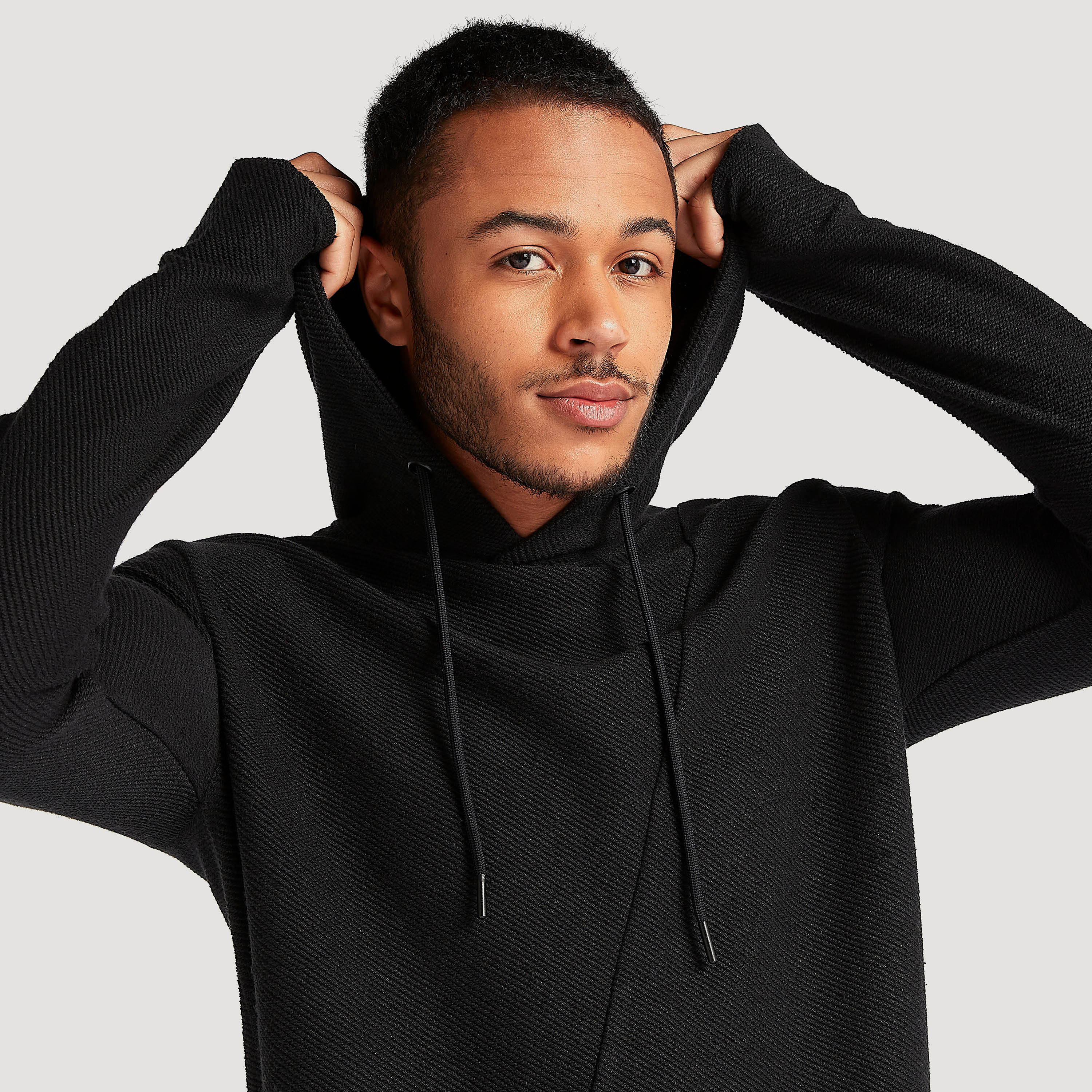 Men shop longline hoodie