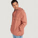 Solid Jacket with Long Sleeves and Hood-Jackets-thumbnailMobile-0