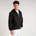 Zip Through Lightweight Jacket with Long Sleeves and Hood-Jackets-thumbnailMobile-0