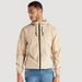 Zip Through Lightweight Jacket with Long Sleeves and Hood-Jackets-thumbnailMobile-4