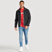 Solid Zip Through Lightweight Jacket with Long Sleeves and Pockets-Jackets-thumbnail-1