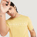 Printed T-shirt with Crew Neck and Short Sleeves-T Shirts-thumbnailMobile-2