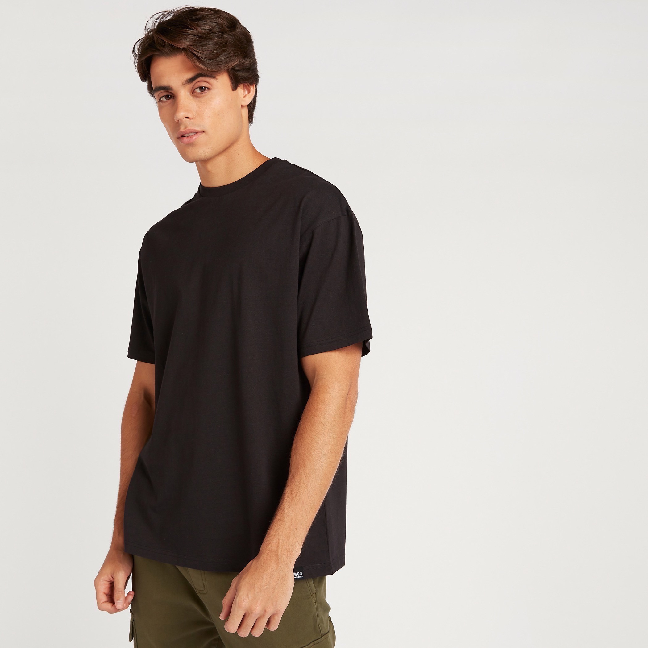 Oversized black clearance tee shirt