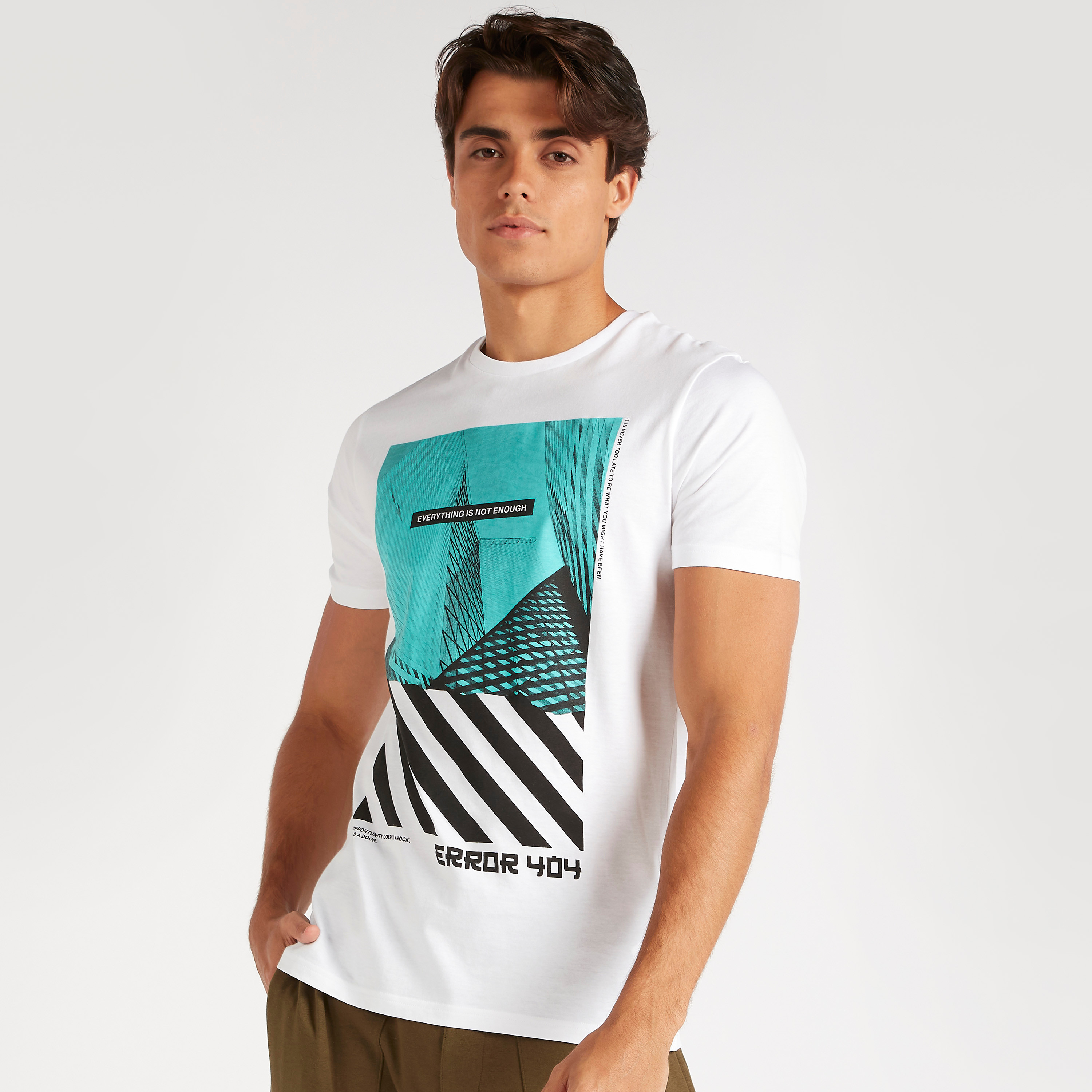 Shop Sustainable Printed T-shirt with 