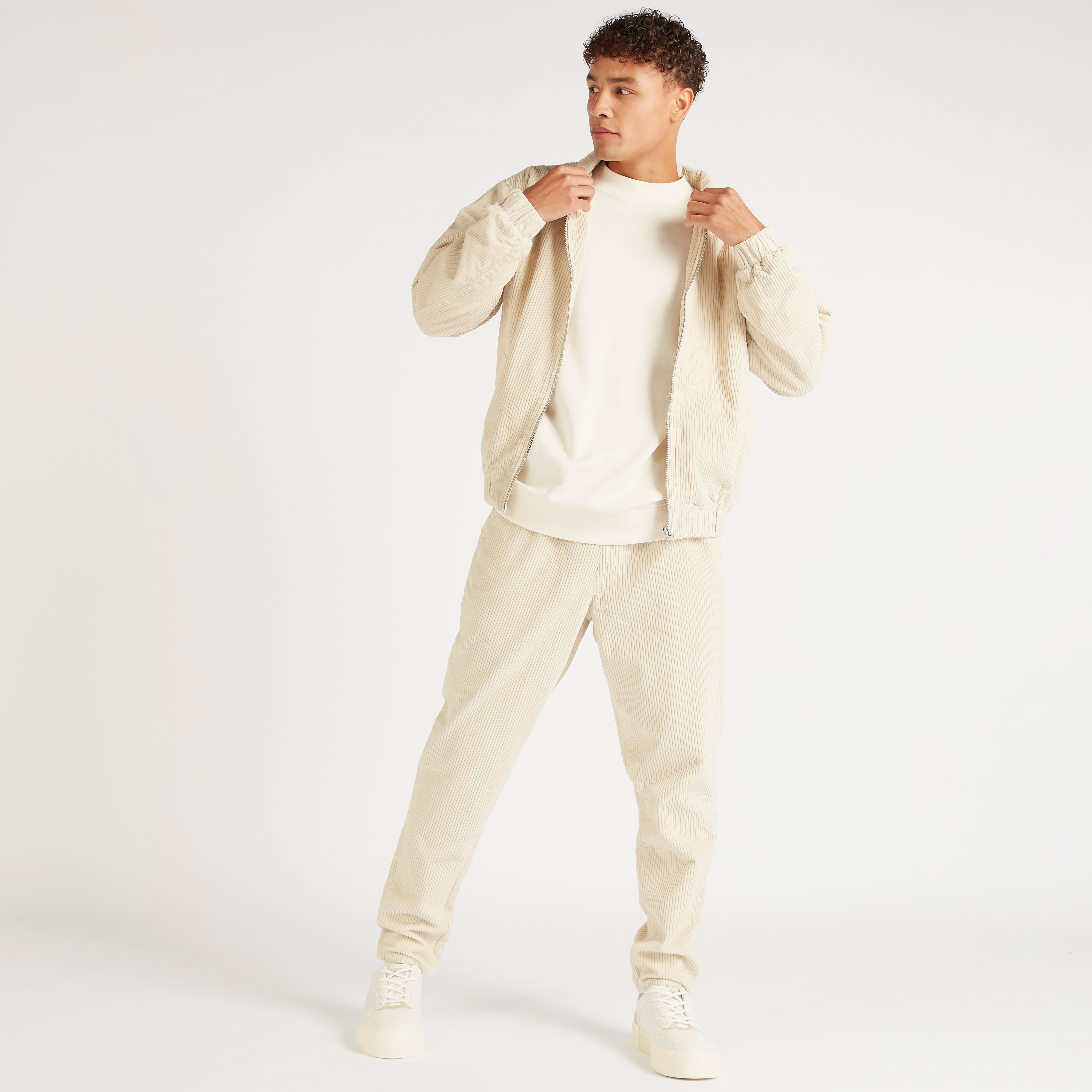 Ribbed Lightweight Jacket with Zip Closure-men-clothing-jacketsandblazers-jackets-image-5