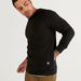 Layered Sweatshirt with Long Sleeves and Crew Neck-Sweatshirts-thumbnailMobile-2