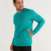 Layered Sweatshirt with Long Sleeves and Crew Neck-Sweatshirts-thumbnailMobile-2