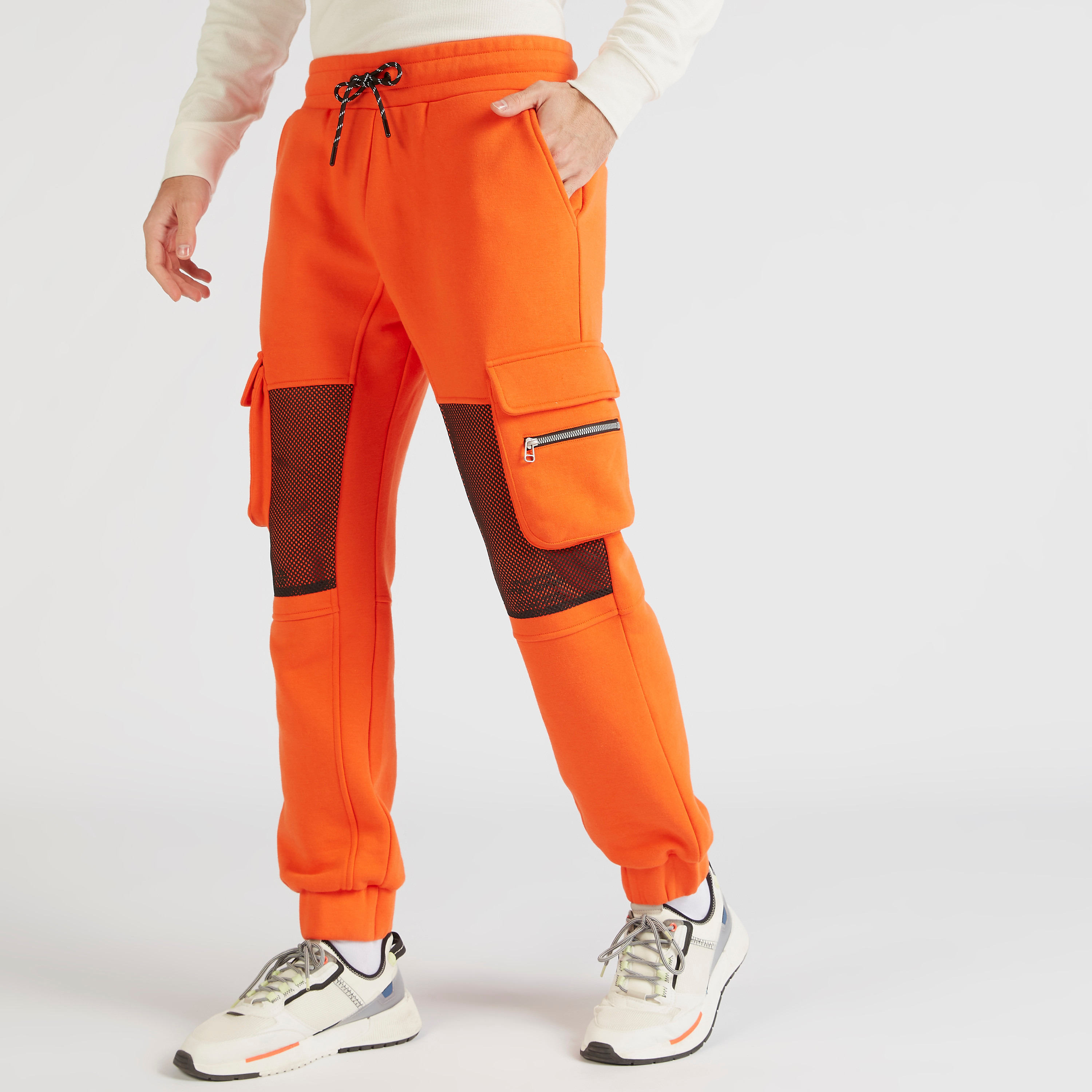 Mesh joggers hot sale