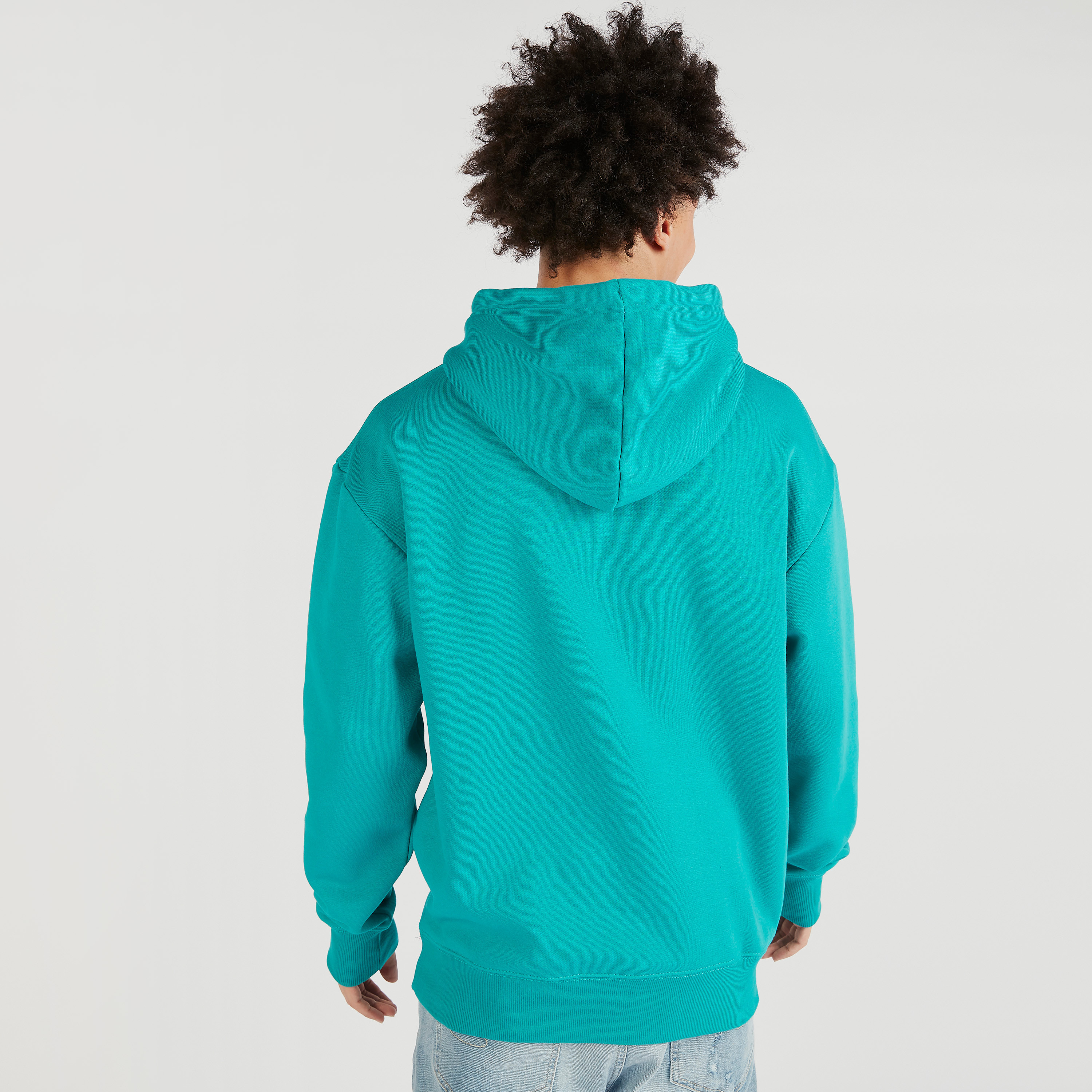 Teal cheap hooded sweatshirt