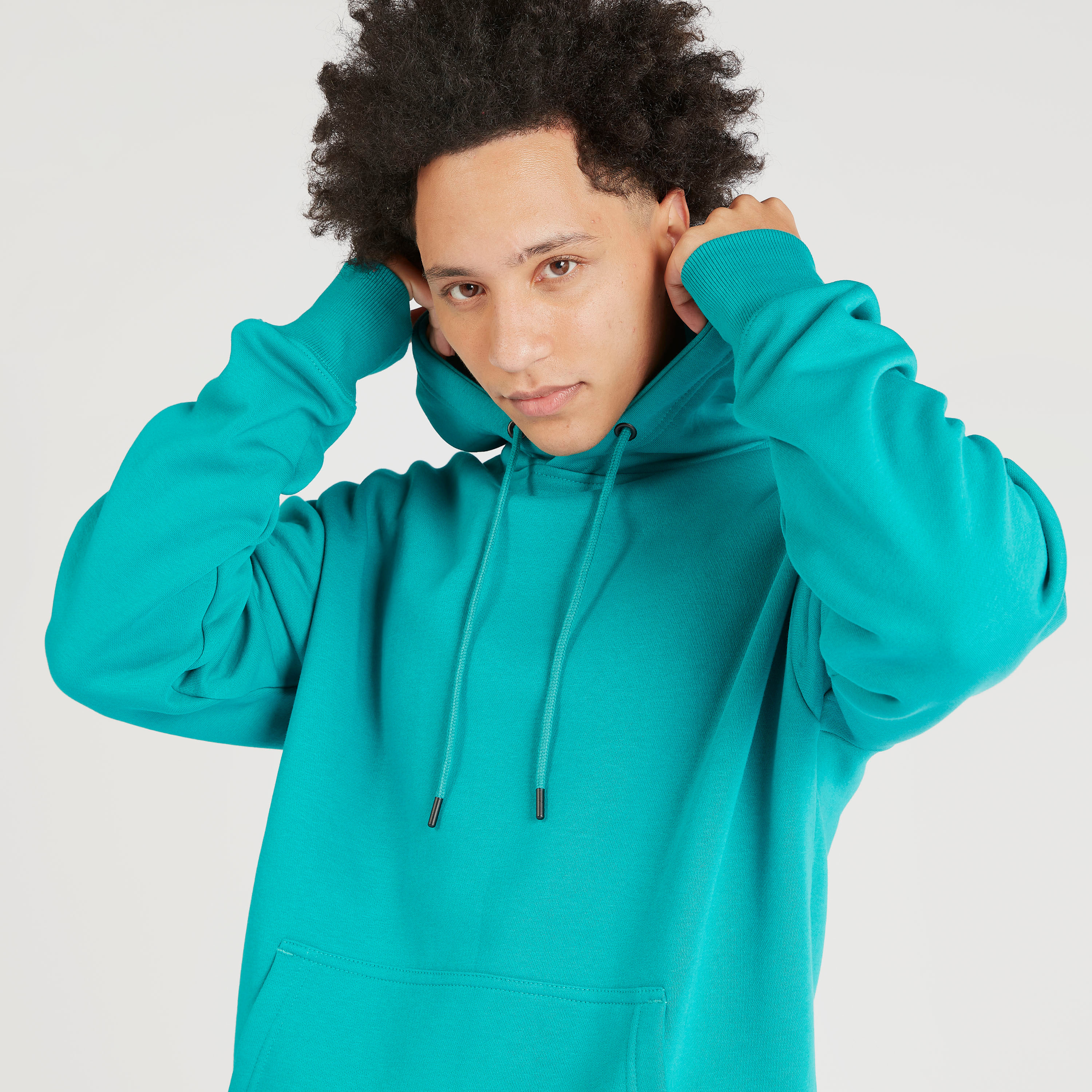 Teal 2025 hooded sweatshirt