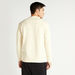 Solid Sweatshirt with Long Sleeves and Front Pocket-Sweatshirts-thumbnail-3