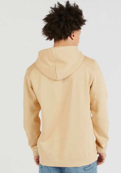 Graphic Print Hooded Sweatshirt with Long Sleeves-Hoodies & Sweatshirts-image-3