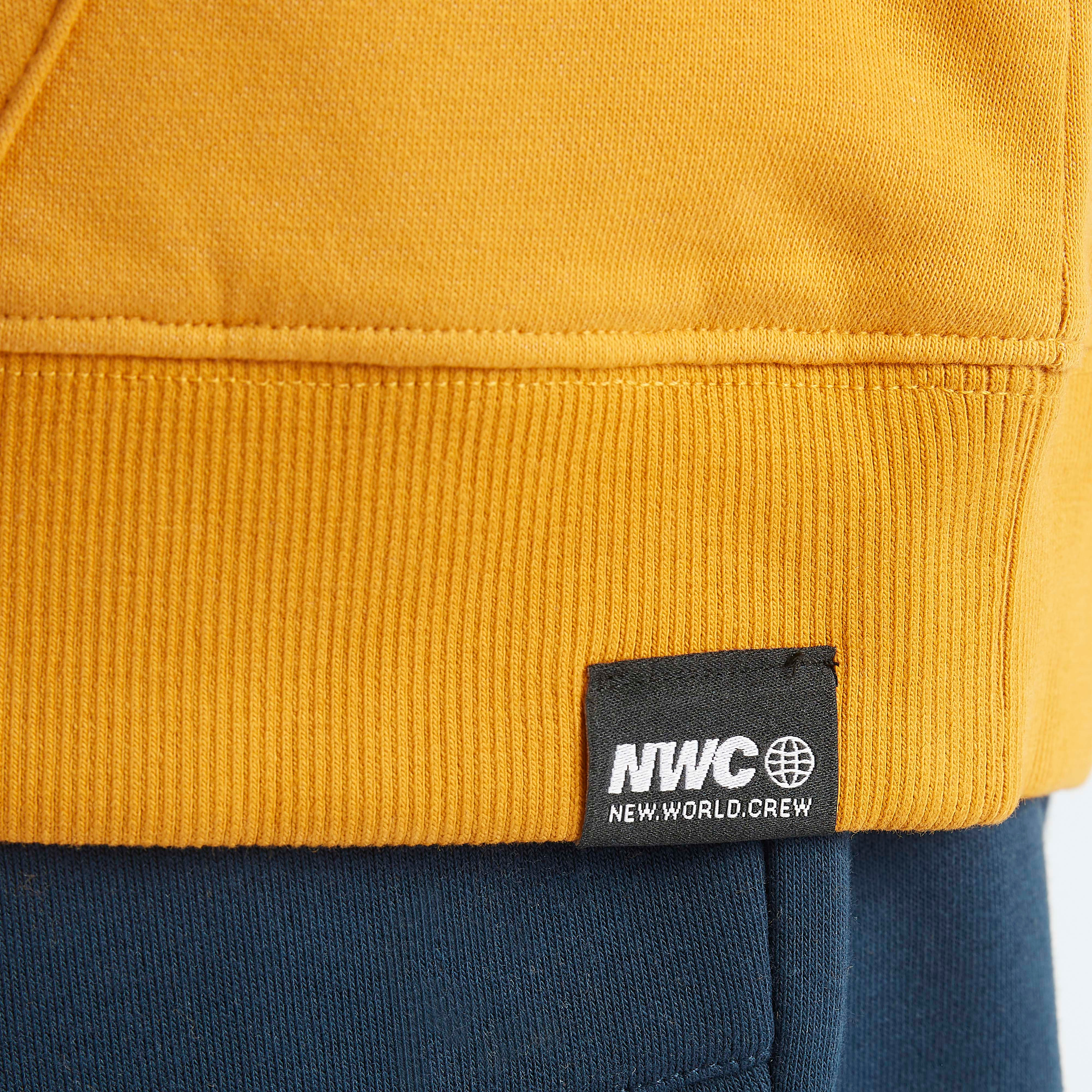 Cut and Sew Sweatshirt with Crew Neck and Kangaroo Pocket-men-winterwear-hoodiesandsweatshirts-image-3