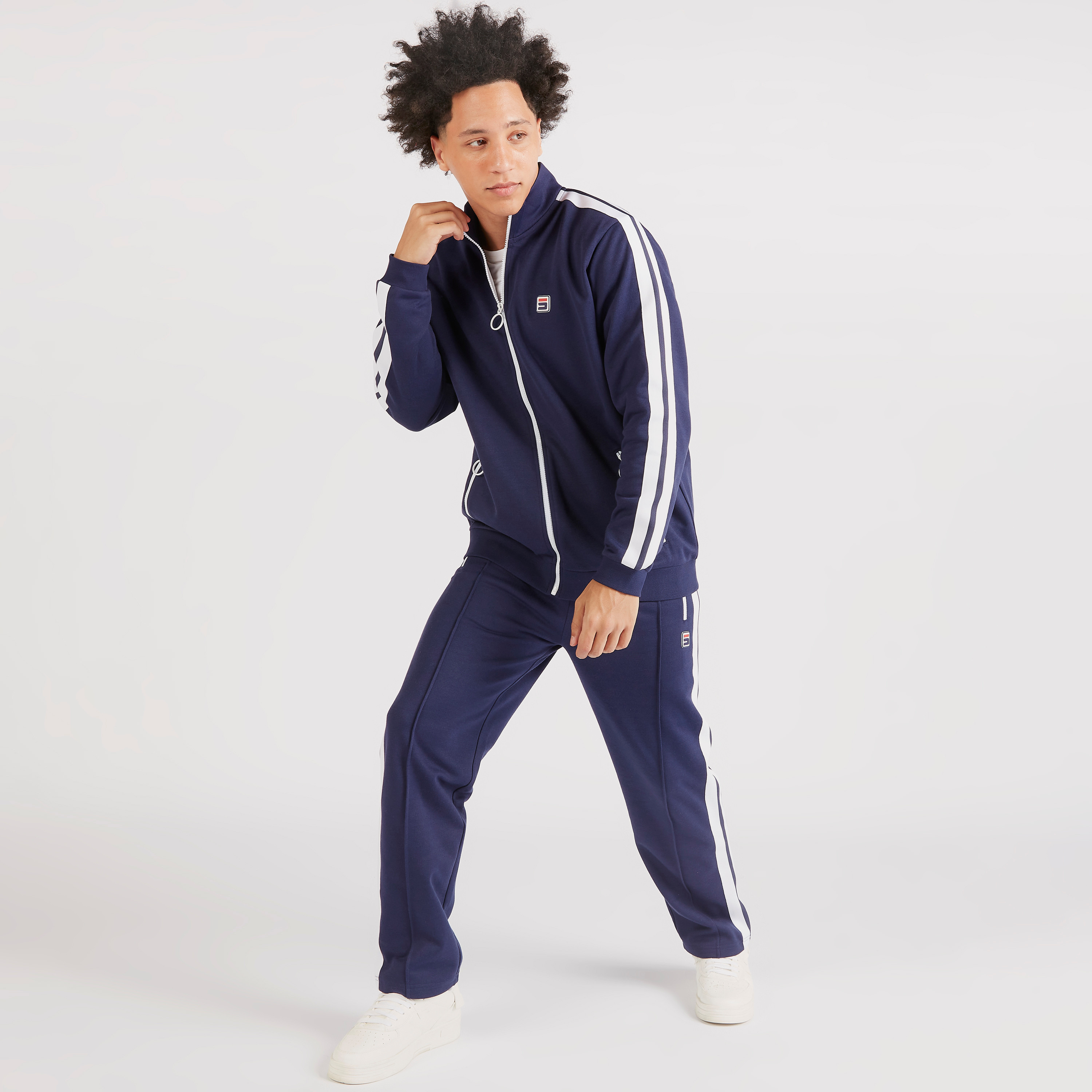Solid Zip Through Jacket with Tape Detail and Long Sleeves-men-clothing-jacketsandblazers-jackets-image-2