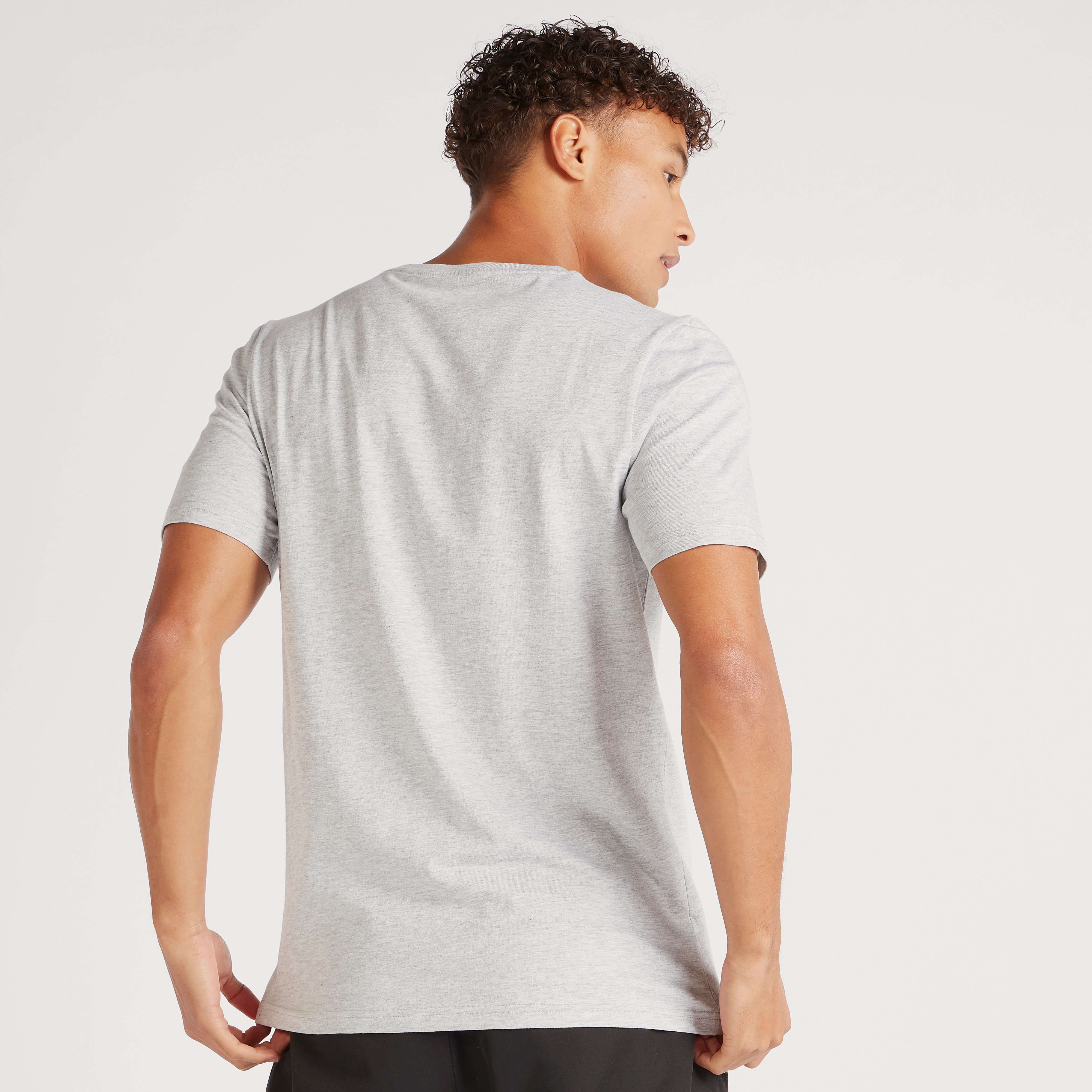 Printed Crew Neck T-shirt with Short Sleeves-men-clothing-tshirtsandpolos-tshirts-image-4