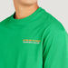 Printed Crew Neck T-shirt with Short Sleeves-T Shirts-thumbnail-2