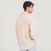 Striped Shirt with Button Closure and Long Sleeves-Shirts-thumbnailMobile-3