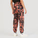 Tie-Dye Print Joggers with Drawstring Closure and Pockets-Joggers-thumbnailMobile-3