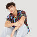 All Over Print Shirt with Camp Collar and Short Sleeves-Shirts-thumbnailMobile-4