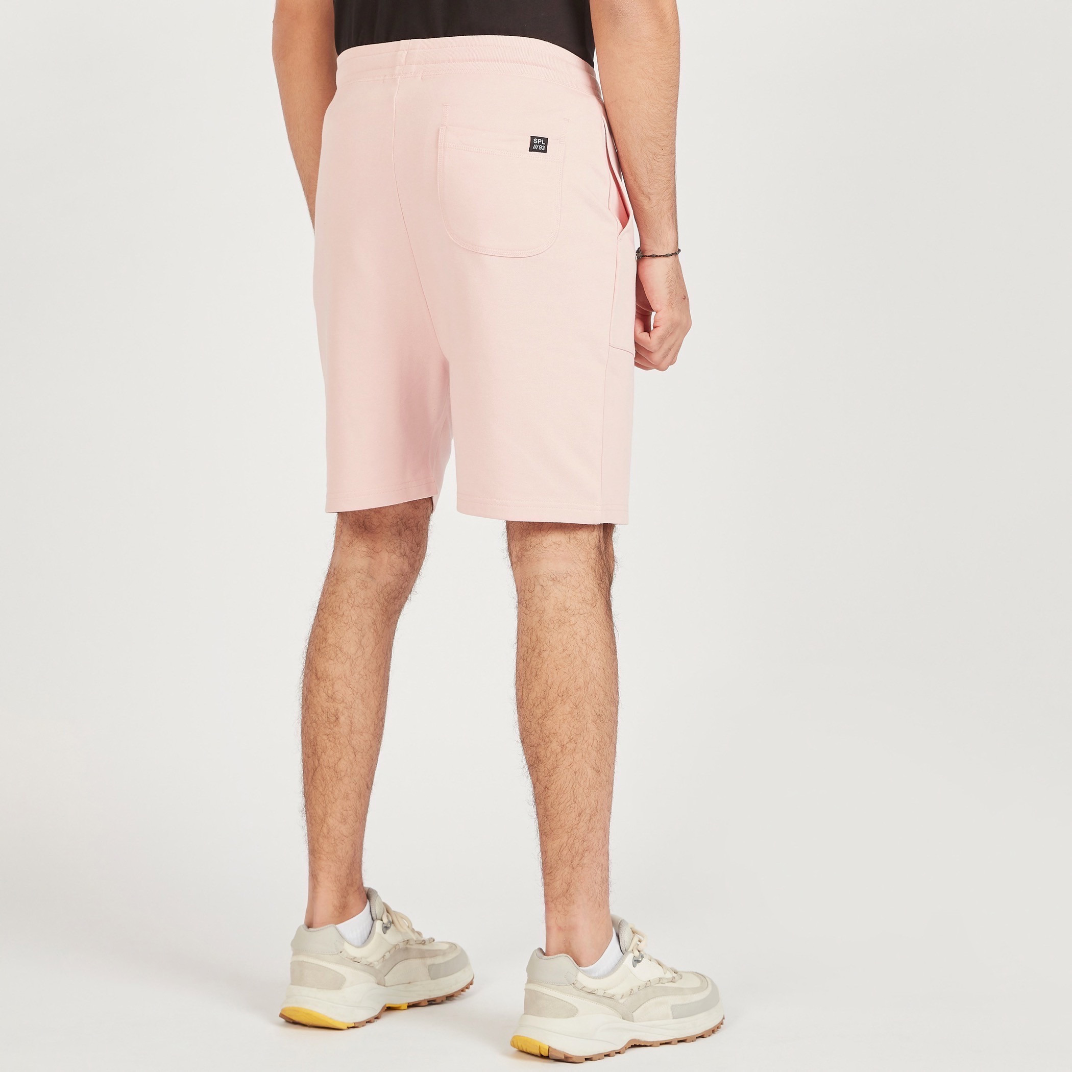 Solid Shorts with Pockets and Drawstring Closure-men-clothing-bottoms-shorts-image-9
