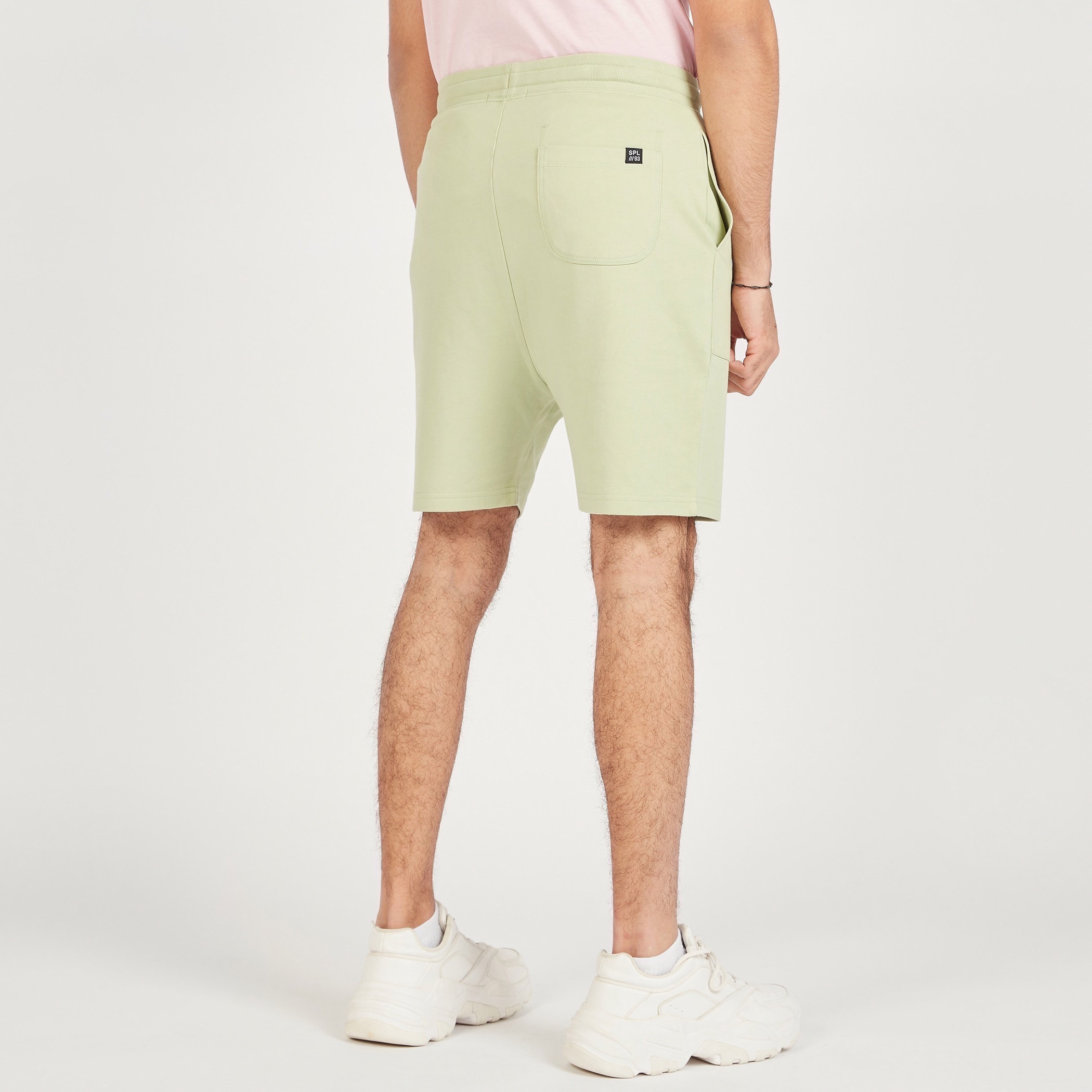 Solid Shorts with Pockets and Drawstring Closure-men-clothing-bottoms-shorts-image-19
