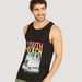 Printed Sleeveless Vest with Round Neck-Vests-thumbnail-2