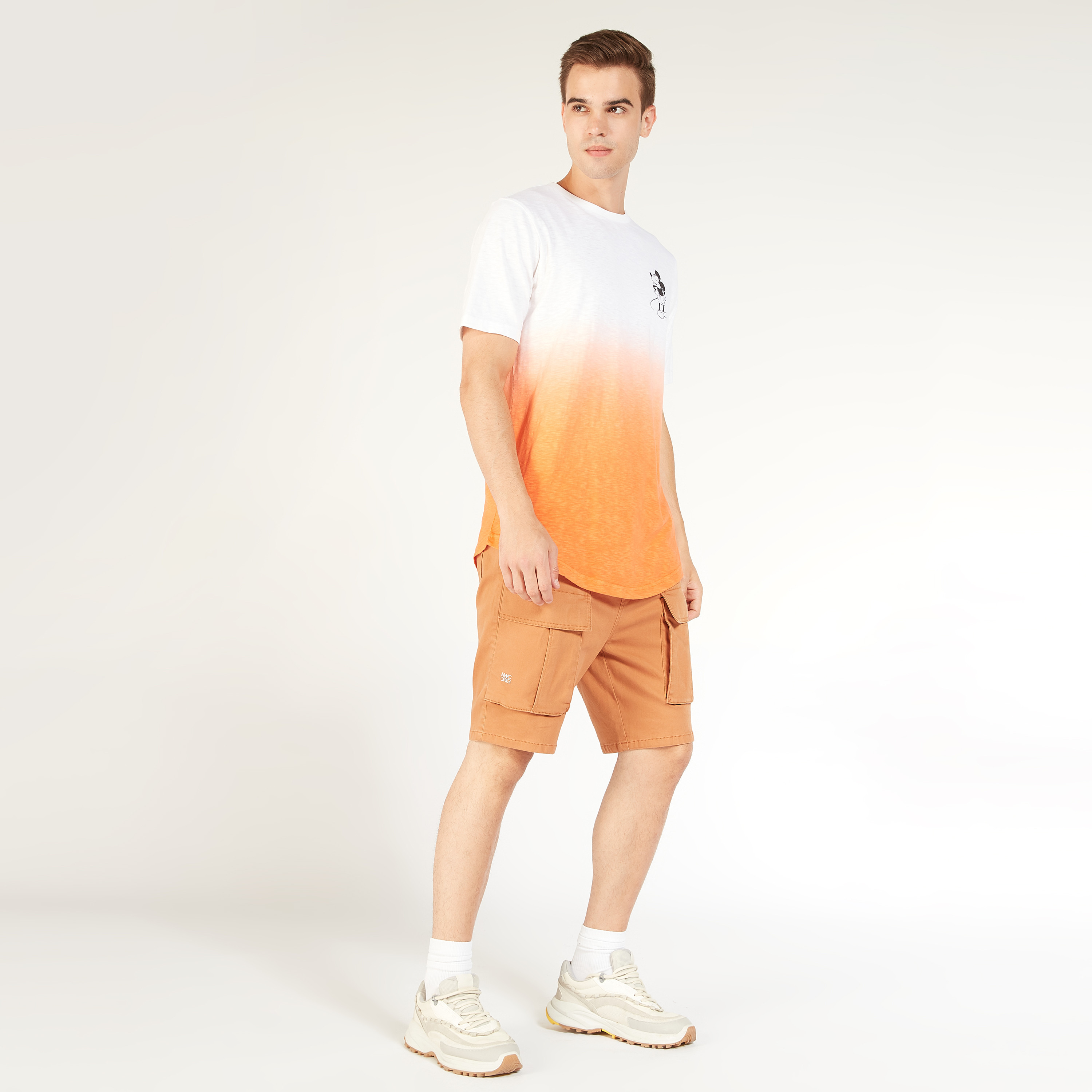 Solid Mid-Rise Shorts with Elasticated Waistband and Pockets-men-clothing-bottoms-shorts-image-19