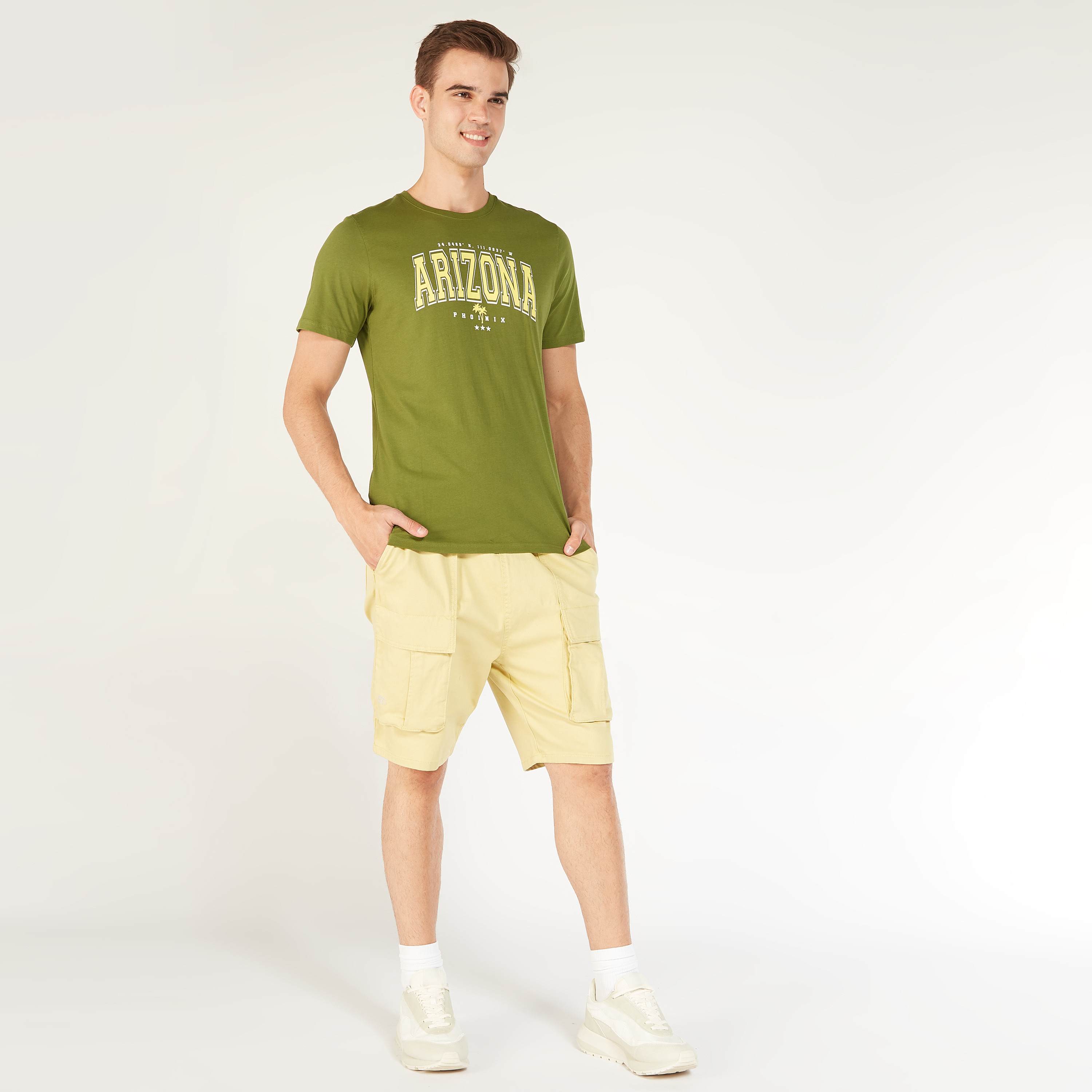 Solid Mid-Rise Shorts with Elasticated Waistband and Pockets-men-clothing-bottoms-shorts-image-10