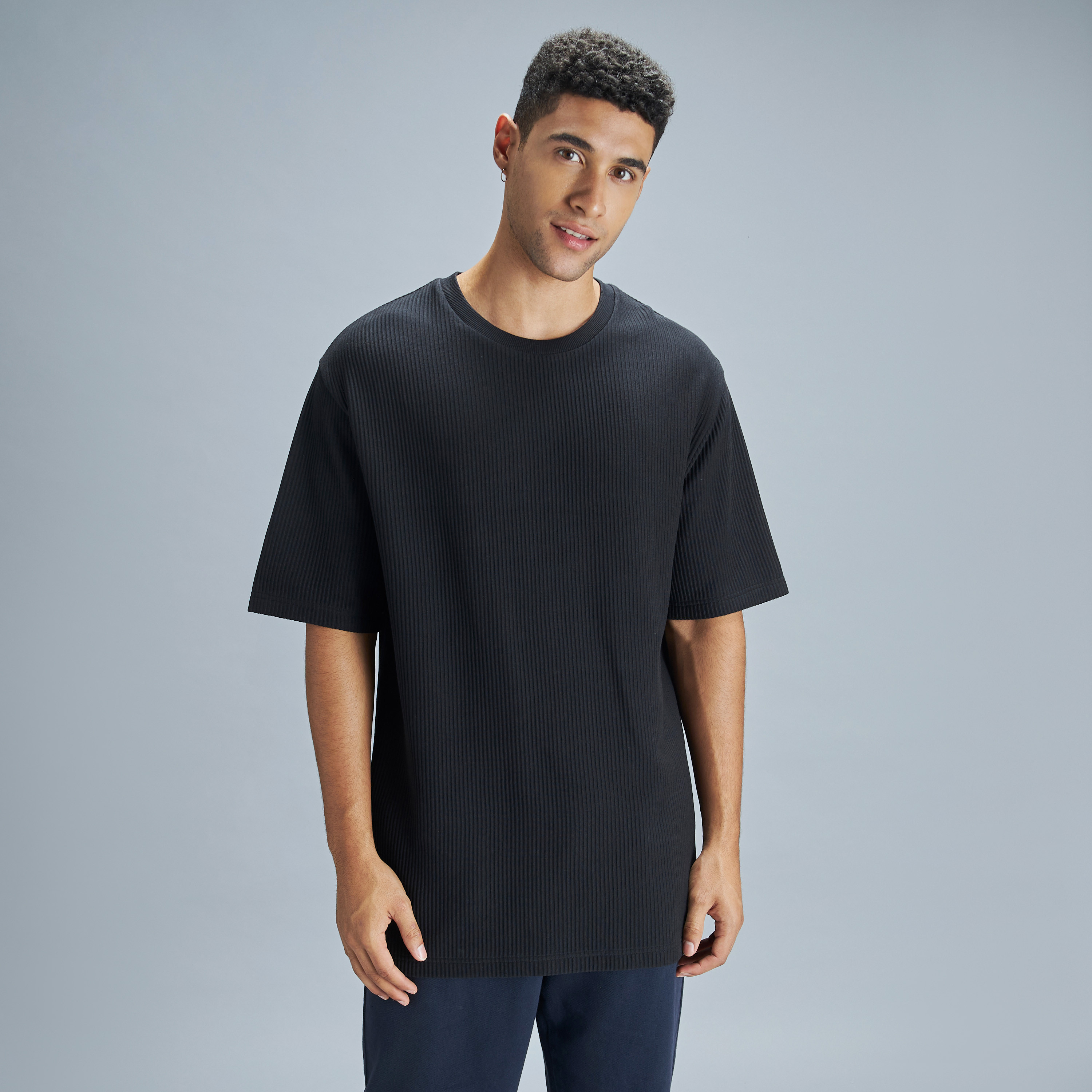 Loose t shirts with sales tight sleeves