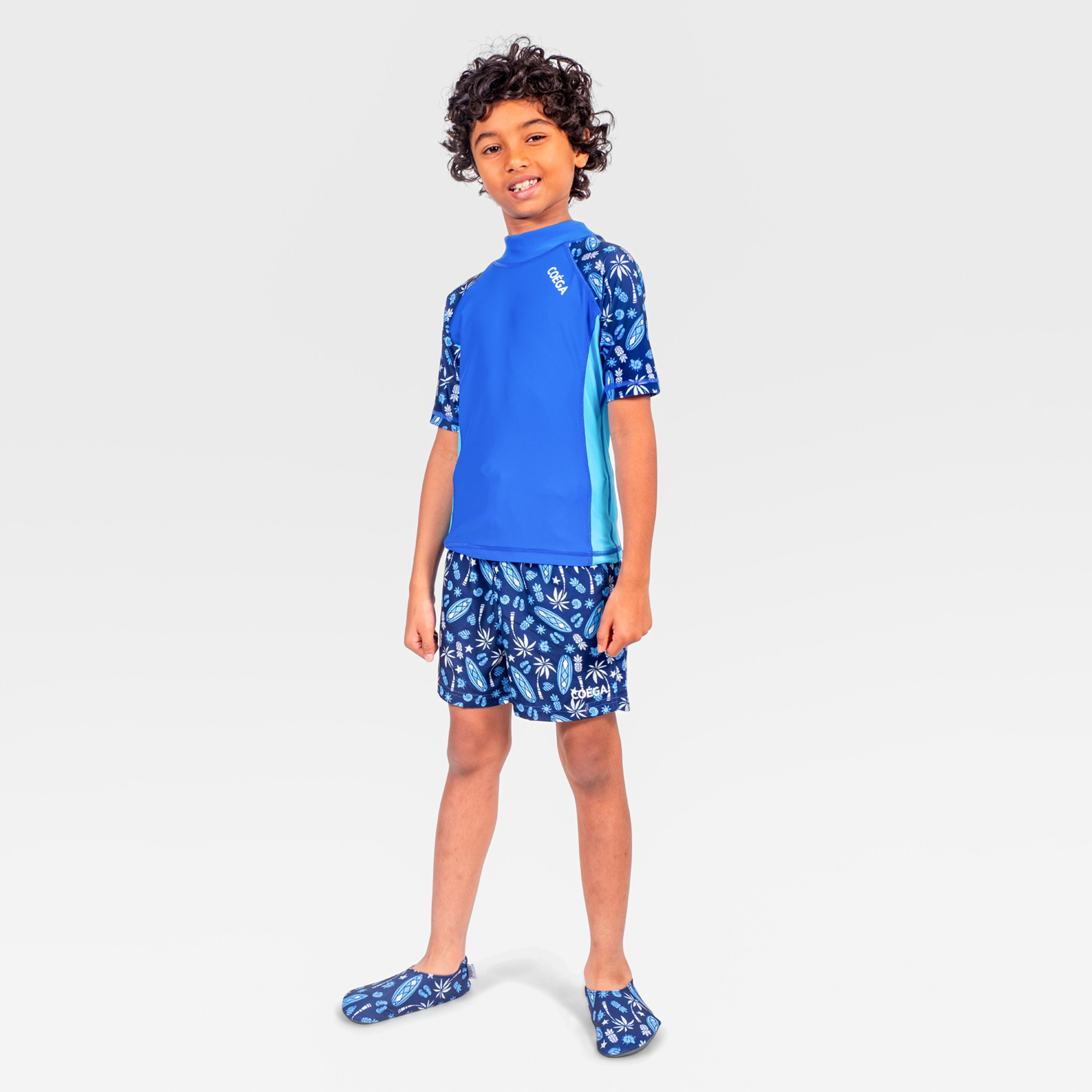 COEGA Boys Board Shorts, Navy Blue Surf-sports-boys-clothing-swimwear-image-5