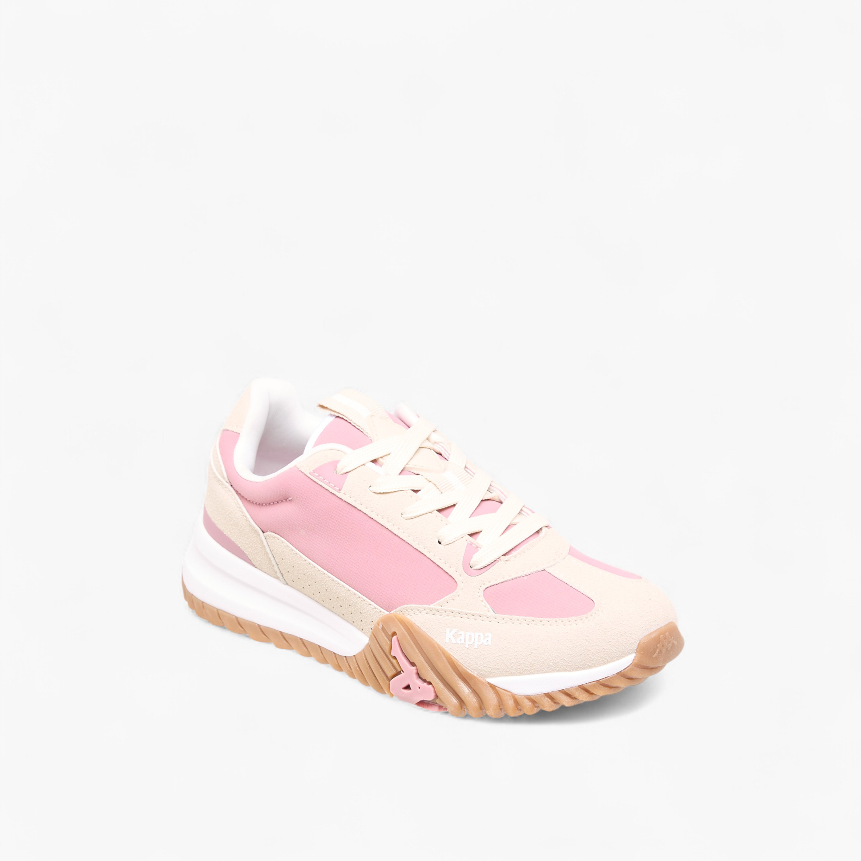Kappa Women's Embossed Sports Shoes with Lace-Up Closure-women-shoes-sneakers-image-2