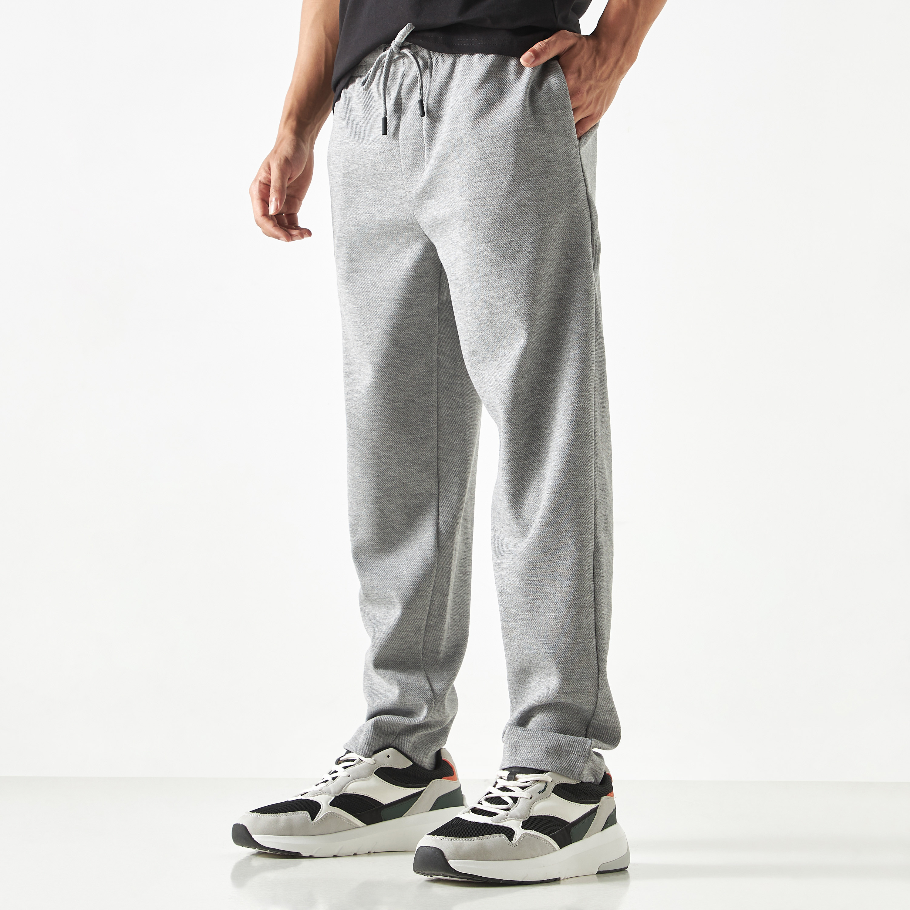 Relaxed fit joggers mens hot sale