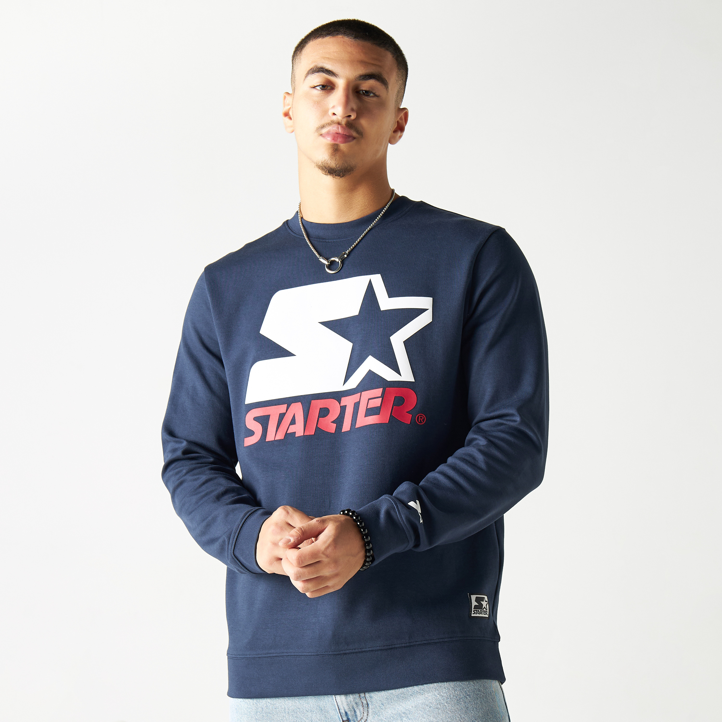 Starter crewneck outlet