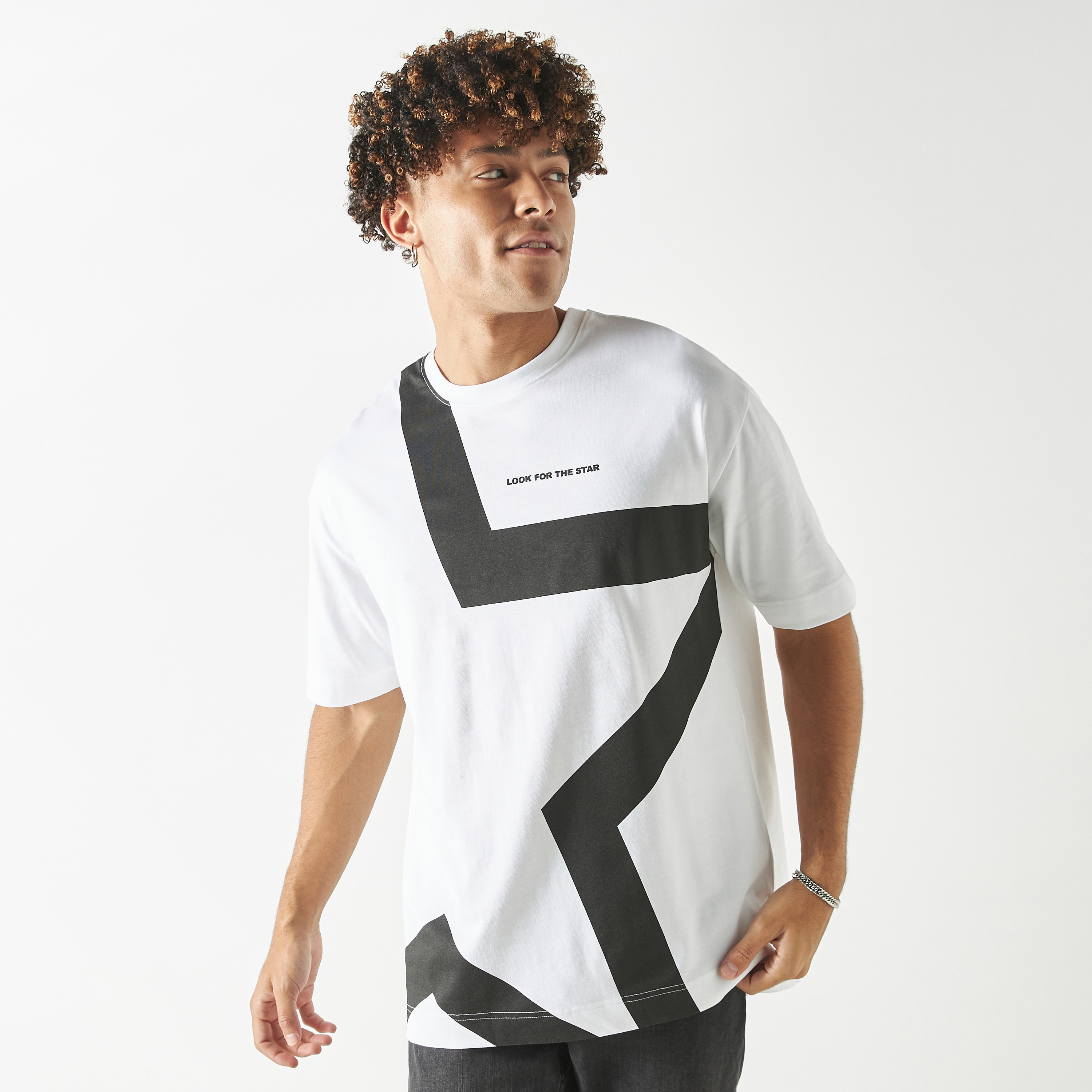 【2plan】Spirit Sulpa Washing Short Sleeve T-Shirt Shop Starter Slogan Print T-shirt with Crew Neck and Short