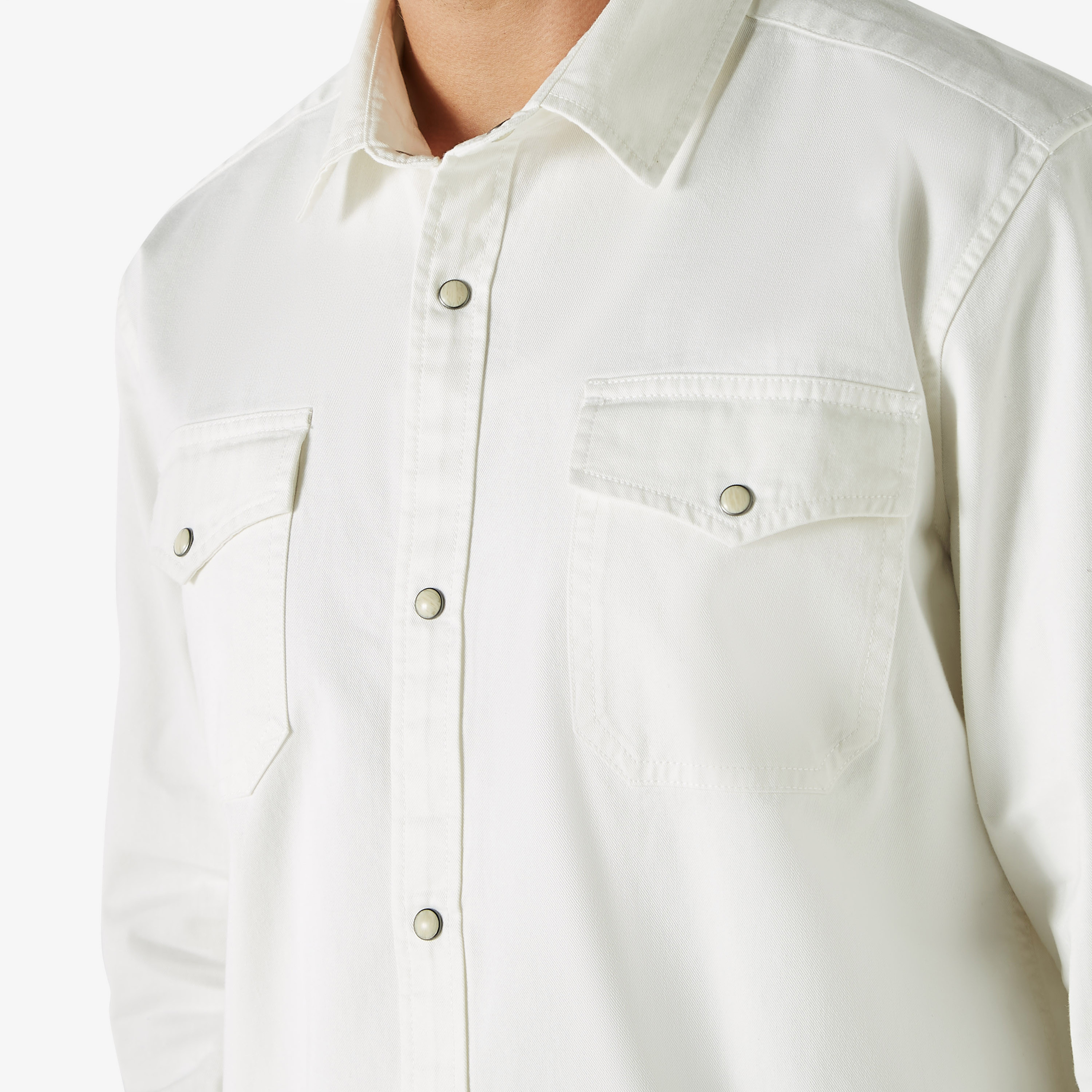 Ecko Solid Shirt with Long Sleeves and Pockets-men-clothing-shirts-image-4
