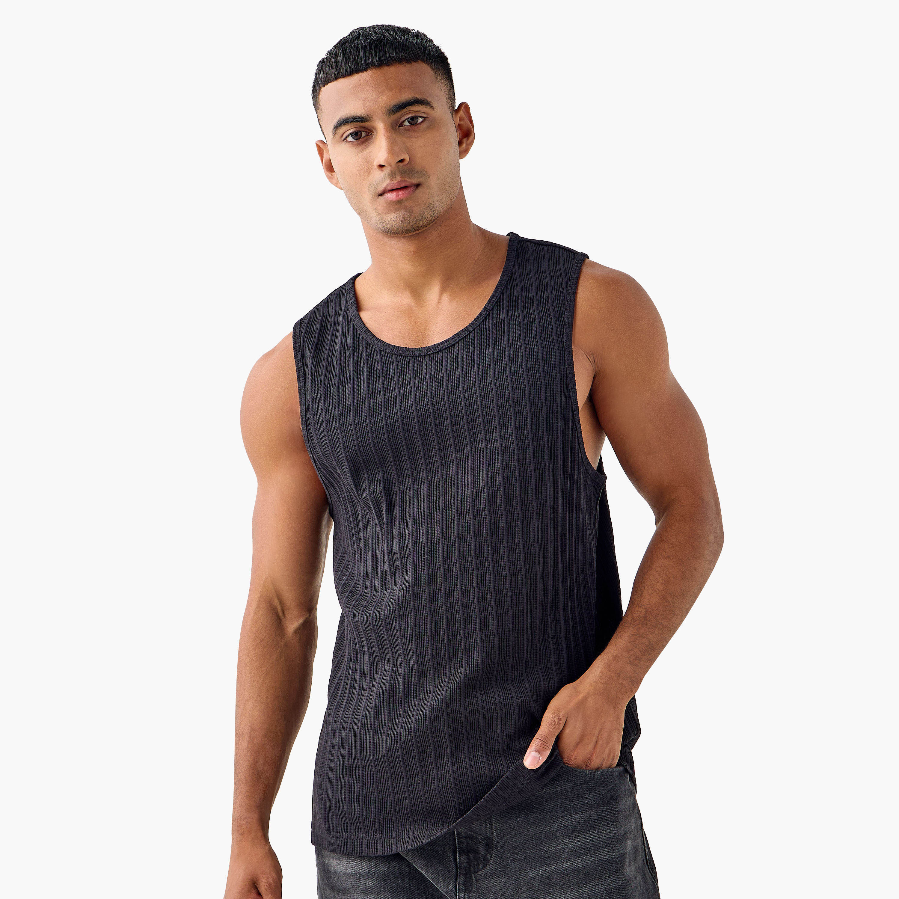 Ribbed Round Neck Vest-men-clothing-tshirtsandpolos-vests-image-6