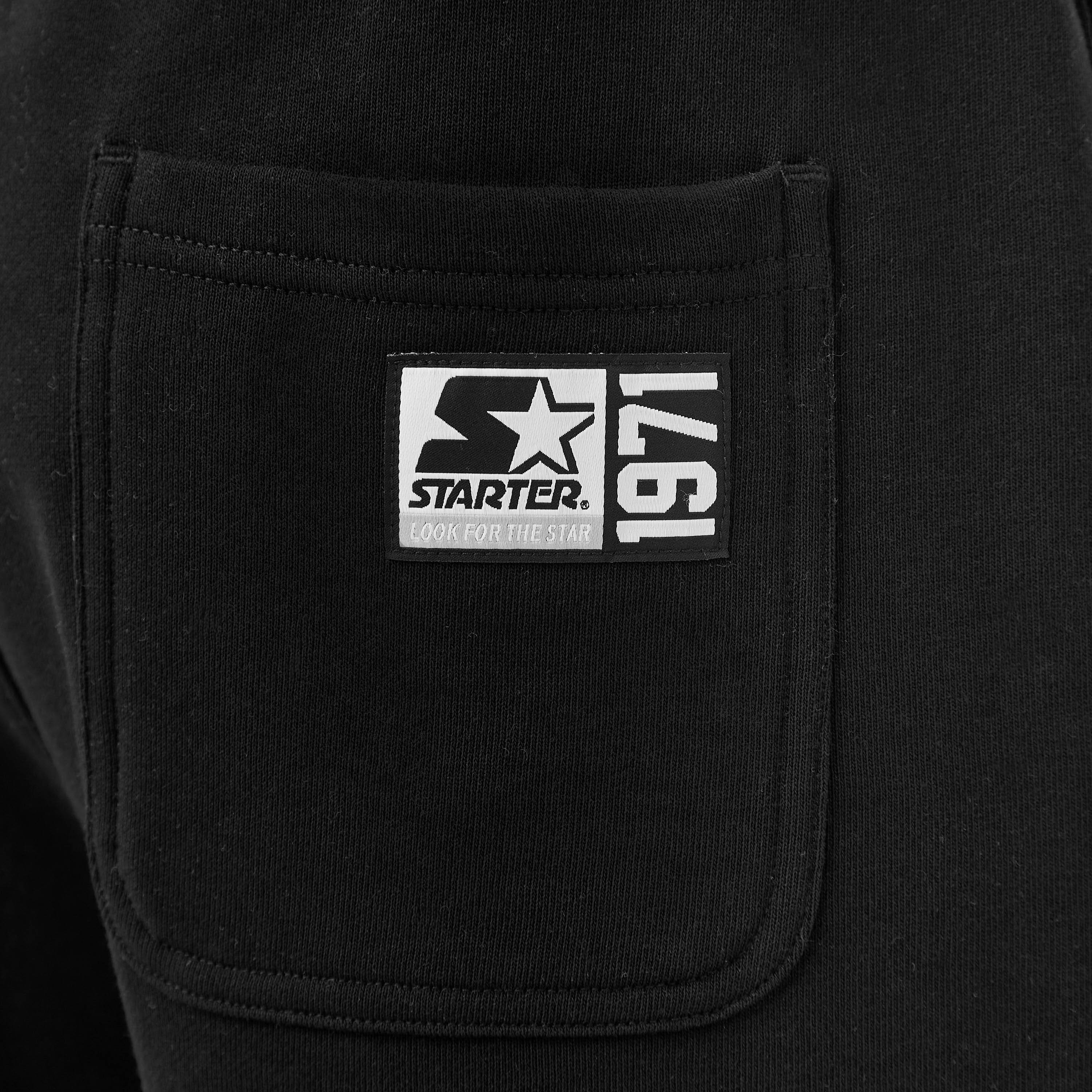 Starter Button Detail Flexi Waist Shorts with Pockets-men-clothing-bottoms-shorts-image-5
